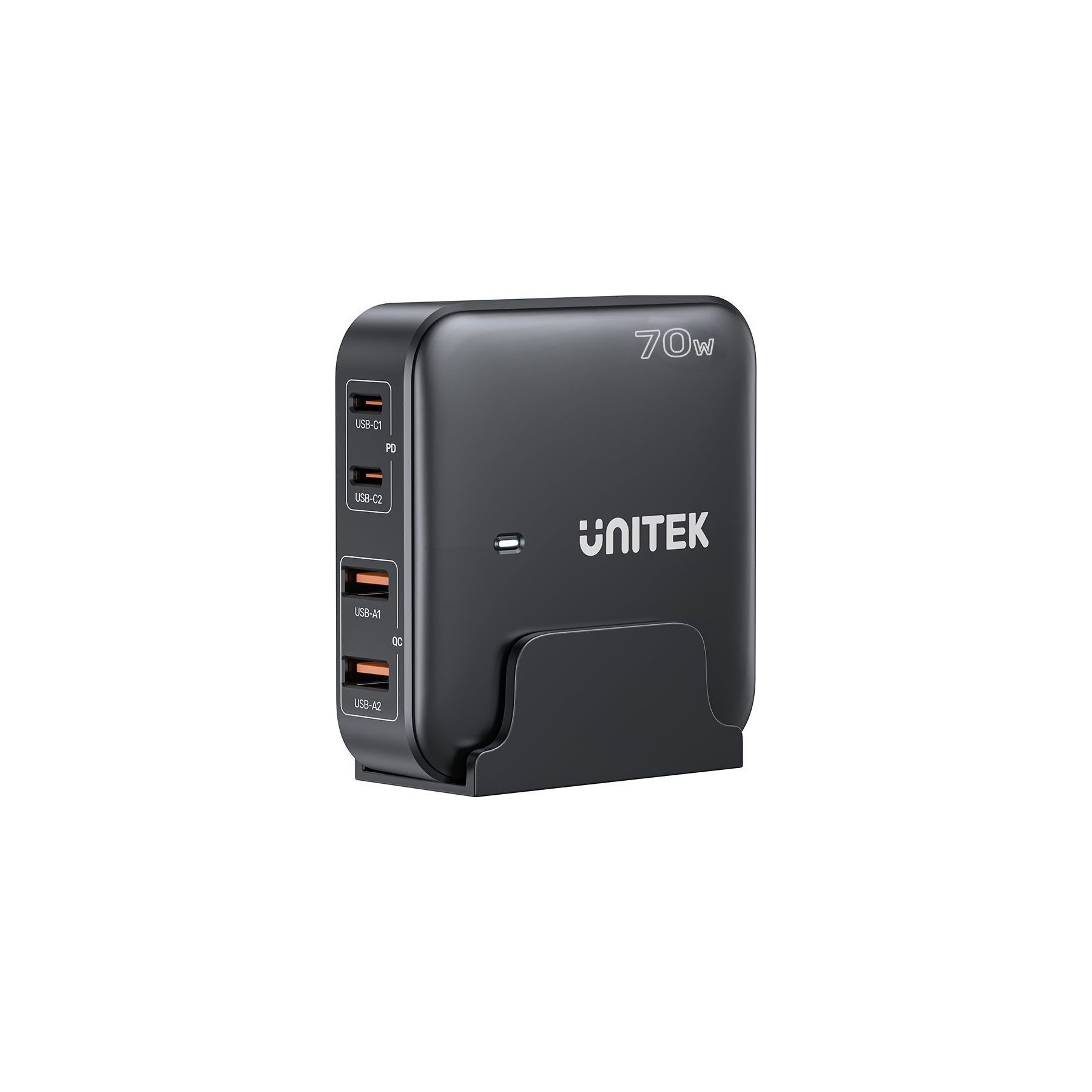 Chargeur secteur UNITEK Chargeur secteur GaN 2x USB C et 2x USB