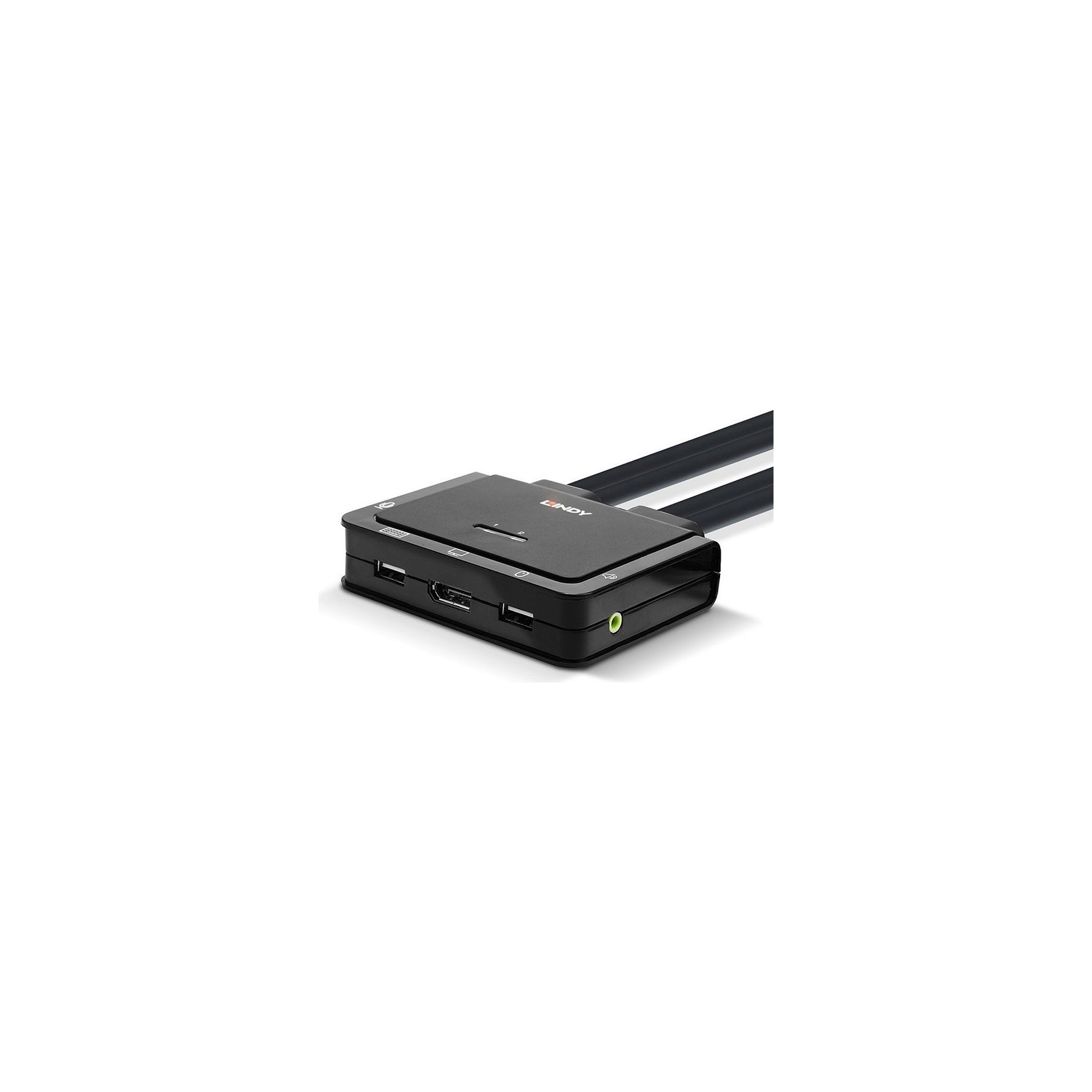 LINDY KVM DisplayPort 2 Ports 1.2 USB C