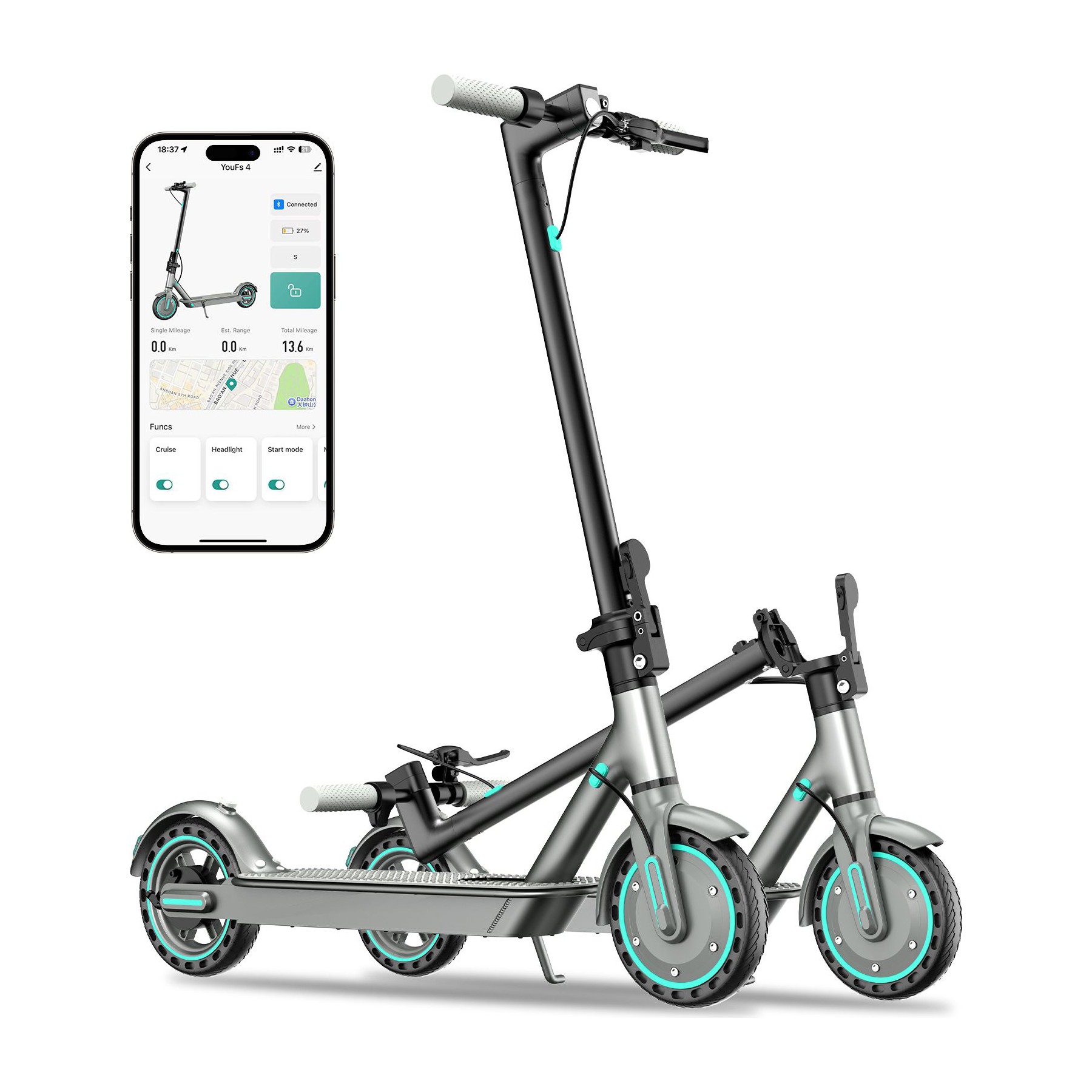 Trottinette électrique OOKTEK D8 PRO