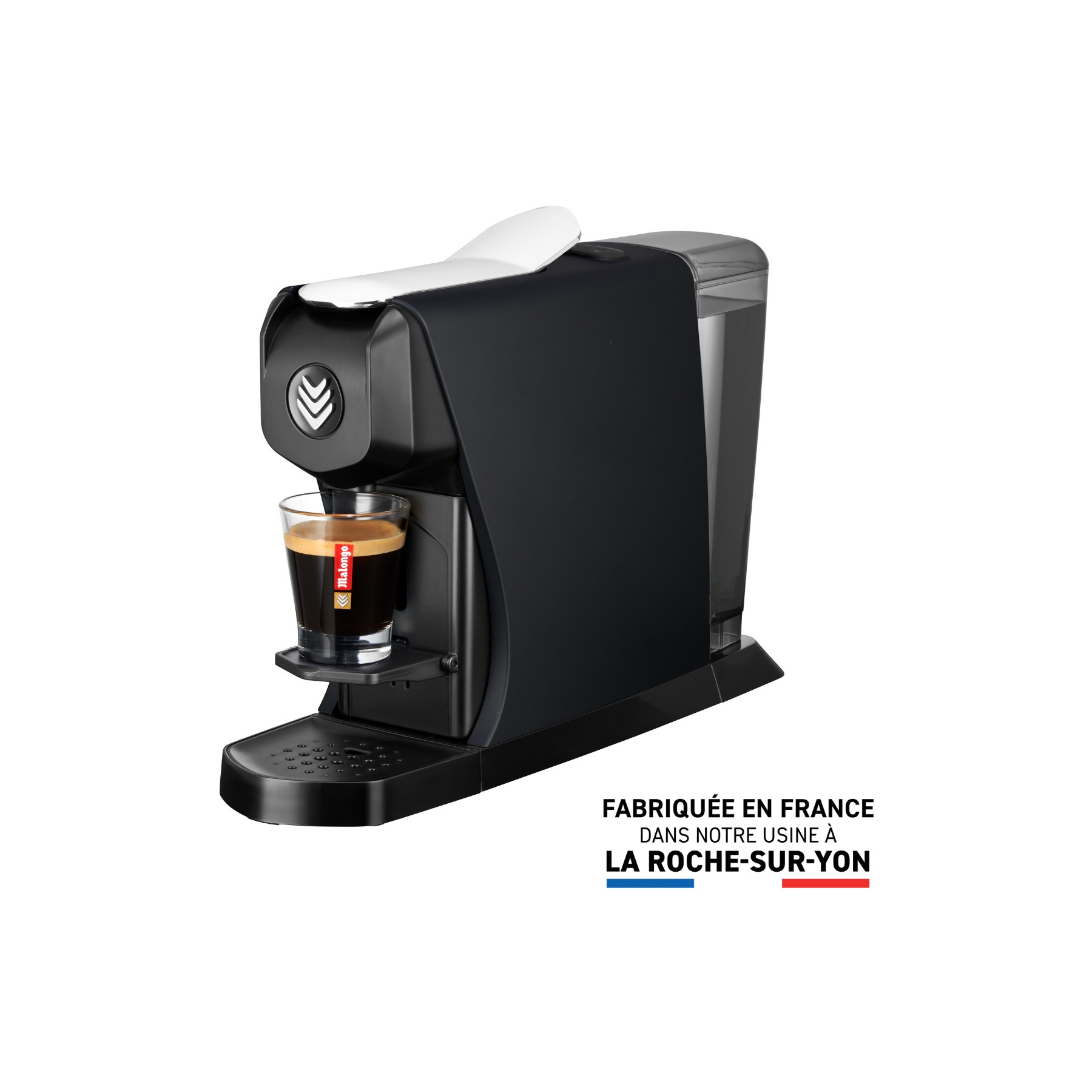 Cafetière à dosette MALONGO EOH NOIR MAT