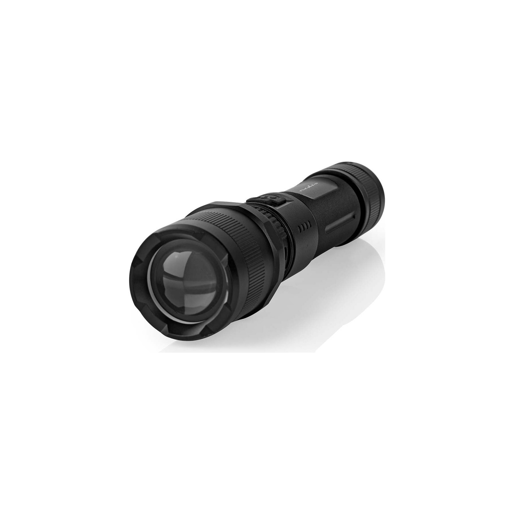 Lampe torche NEDIS 10W 1000lm IPX4 Portée 110m Rechargeable