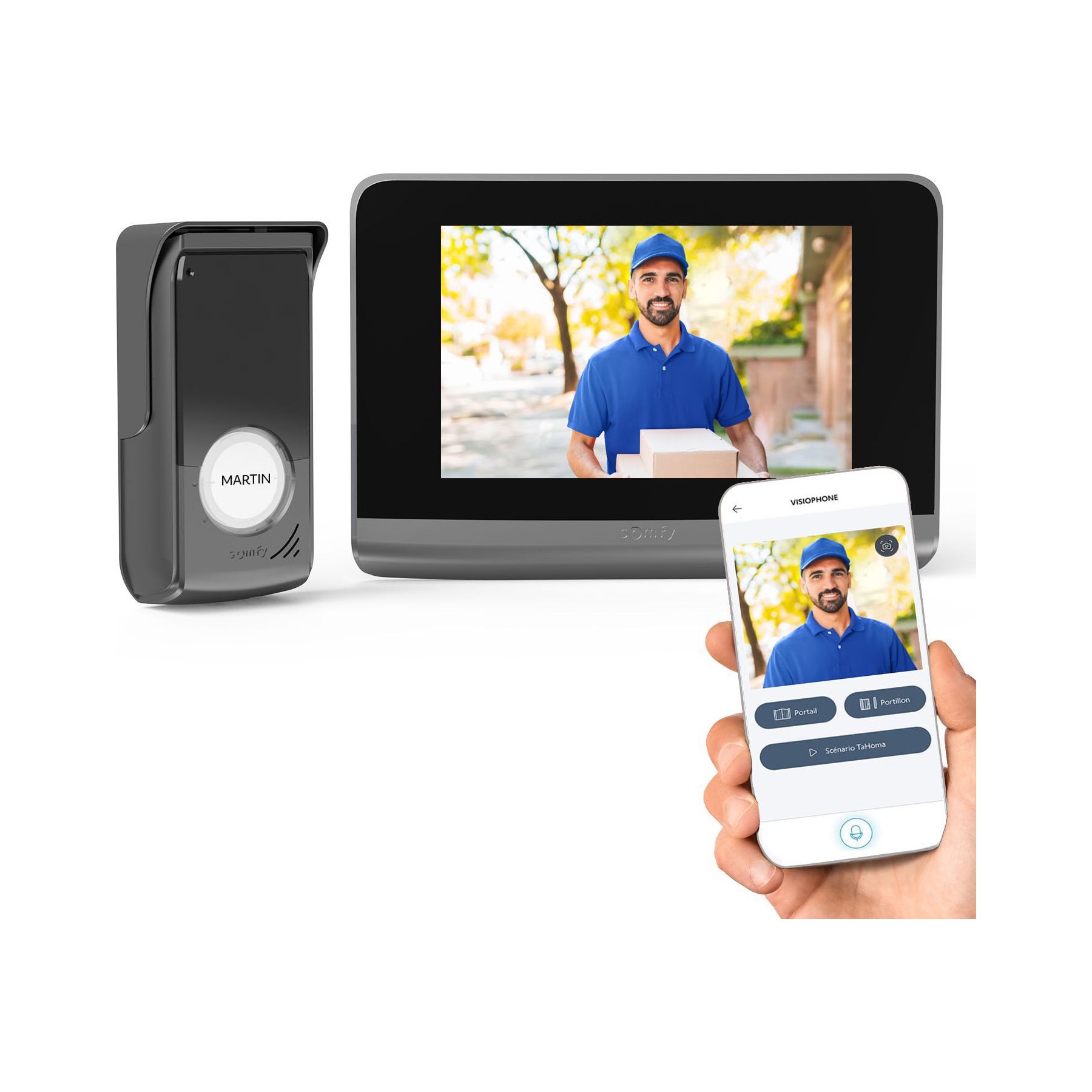 Visiophone SOMFY Visiophone V500 Connect, Interphone