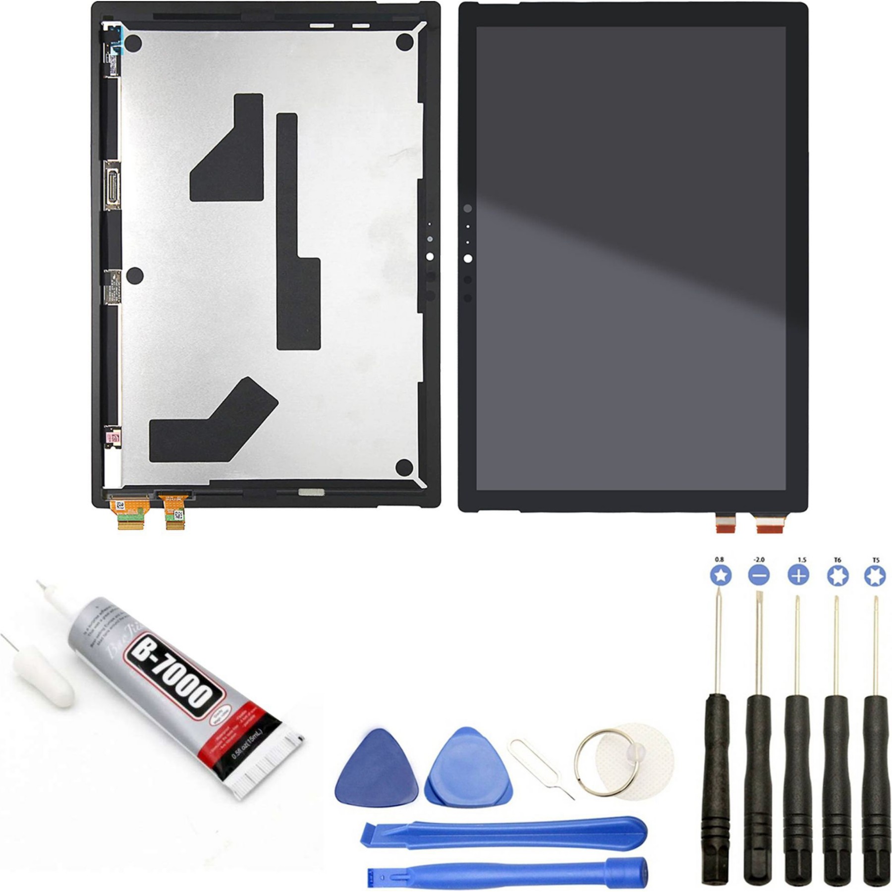 Ecran téléphone VISIODIRECT Vitre+Ecran LCD pour Microsoft Pro7 1866