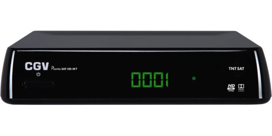 Décodeur satellite CGV Premio TNTSat HD-W7