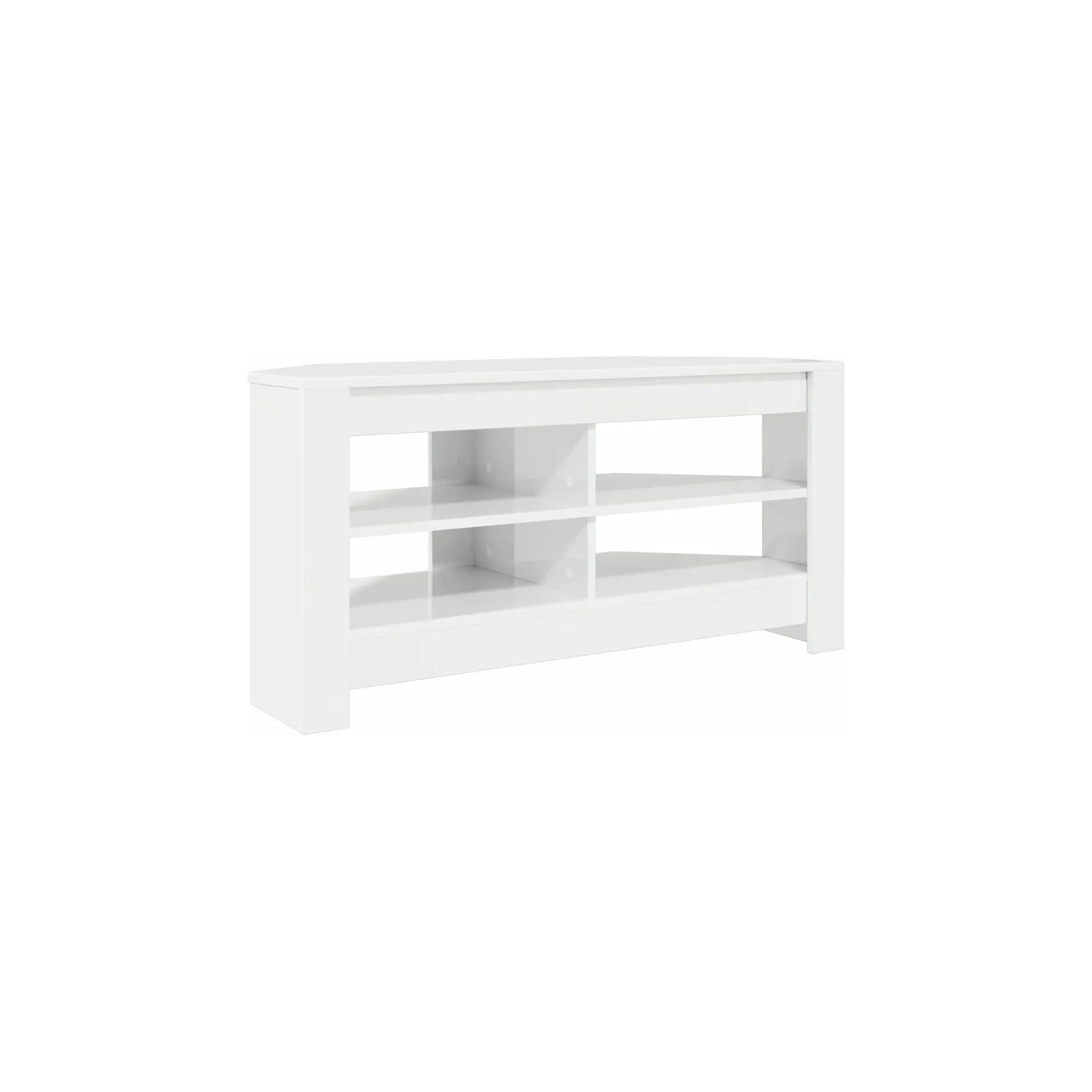 Meuble TV HELLOSHOP26 Meuble TV d'angle moderne épuré 102 x 40