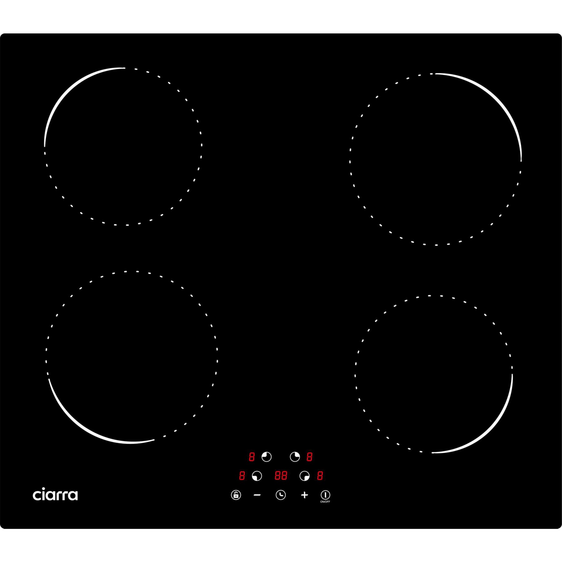 Plaque induction CIARRA CD4BIH-C