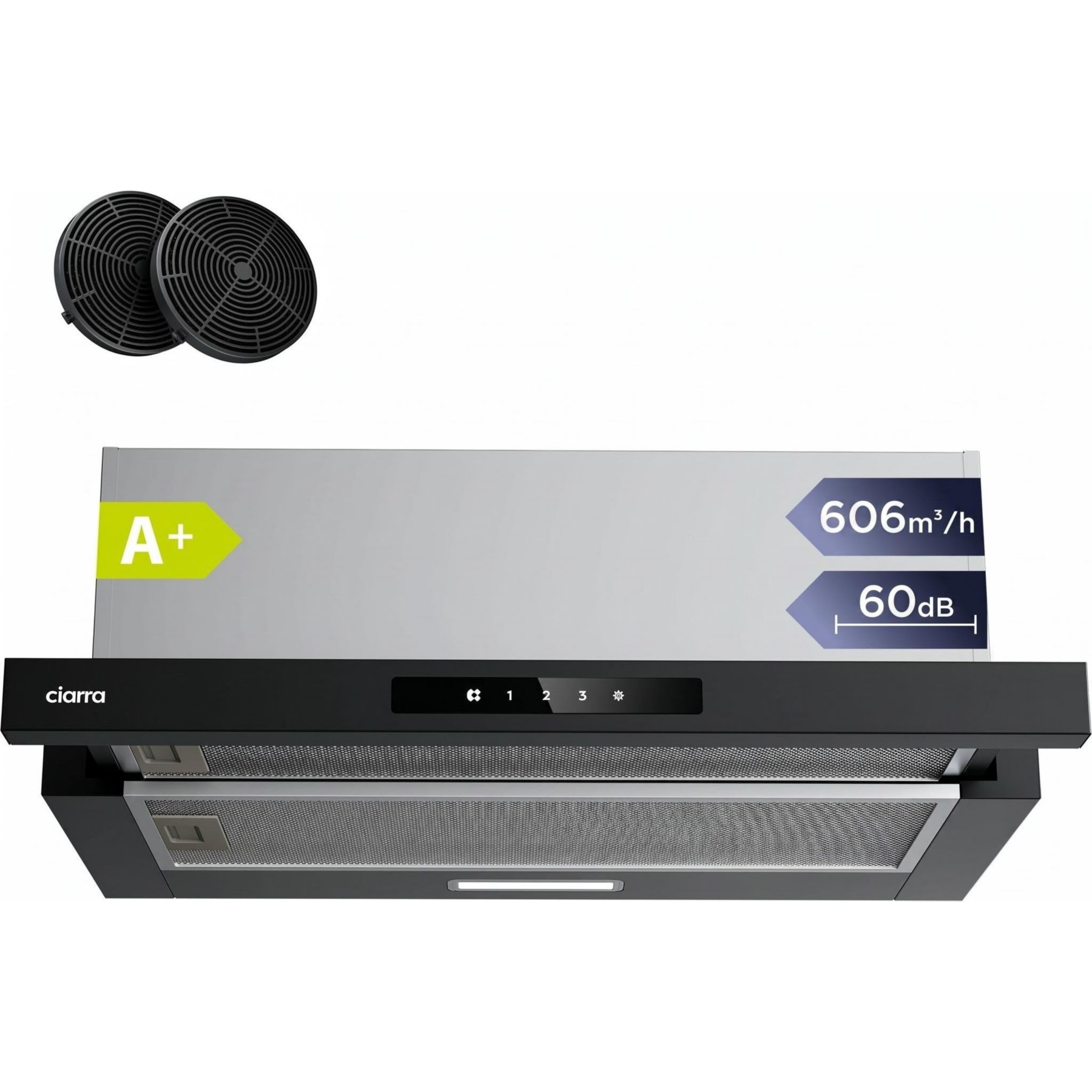 Hotte tiroir CIARRA CD6909AB
