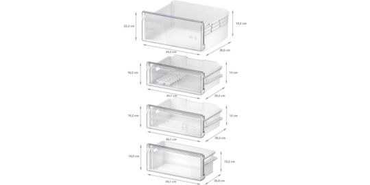 Réfrigérateur combiné encastrable BOSCH KIN96NSE0 Série 2, XL, accentLine