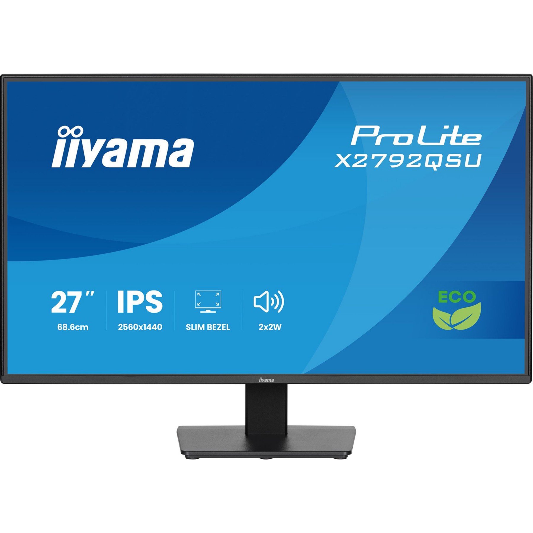 Ecran PC IIYAMA iiyama 27" LED - ProLite X2792QSU-B1