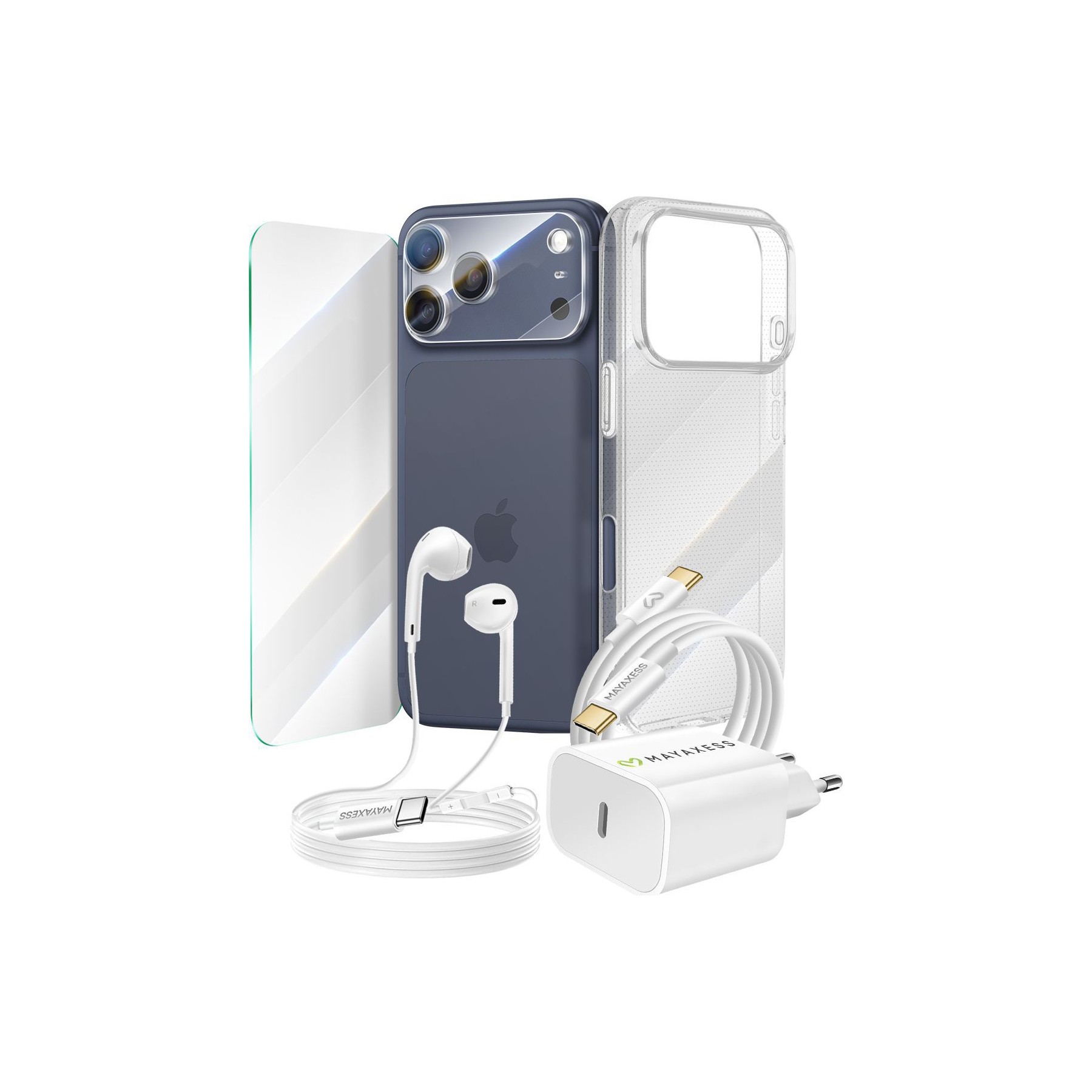 Pack MAYAXESS iPhone 17 Pro Protection Charge Audio
