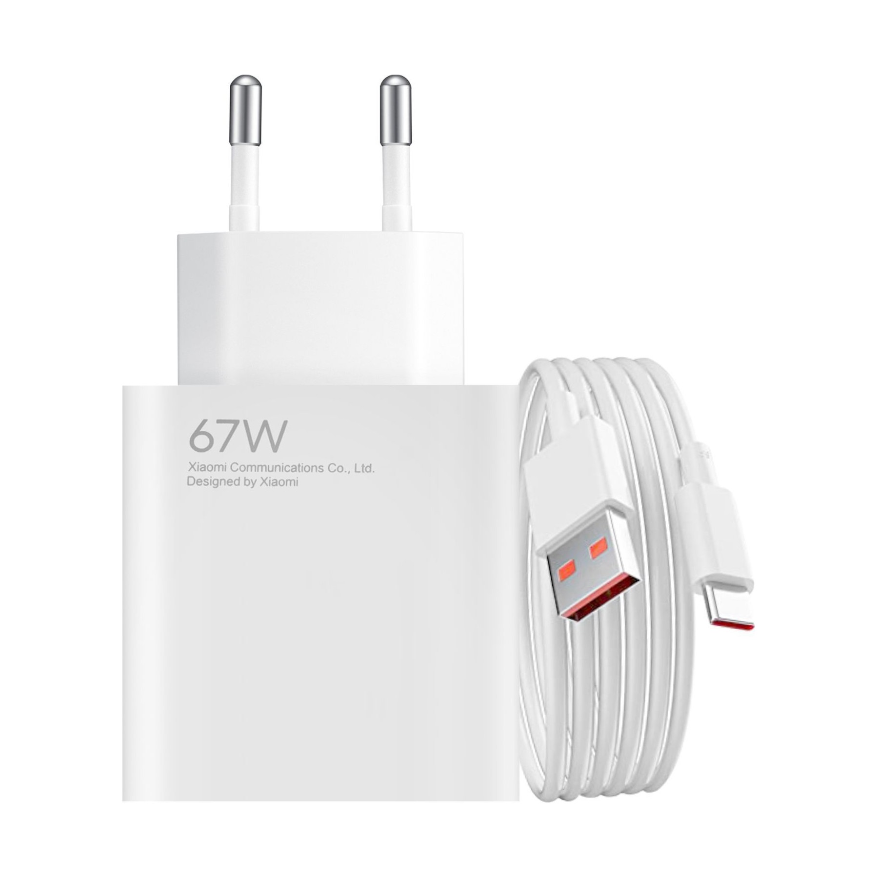 Chargeur XIAOMI Chargeur secteur Original Xiaomi USB 67W