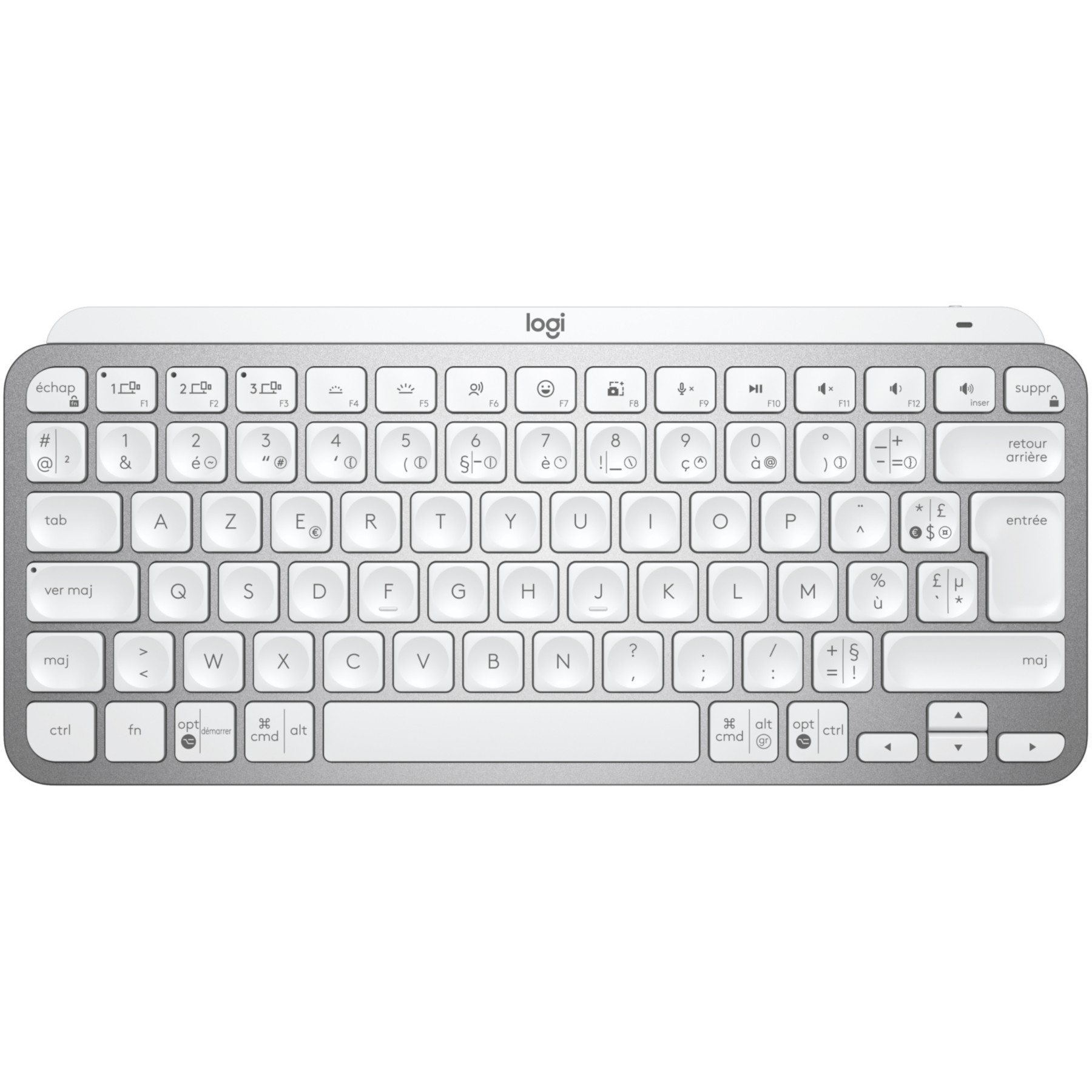 Clavier sans fil LOGITECH MX Keys mini gris