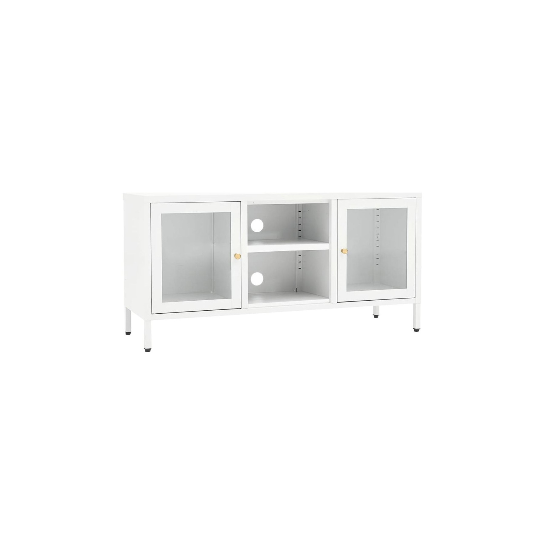 Meuble TV HELLOSHOP26 Meuble TV multimédia étagère télévision
