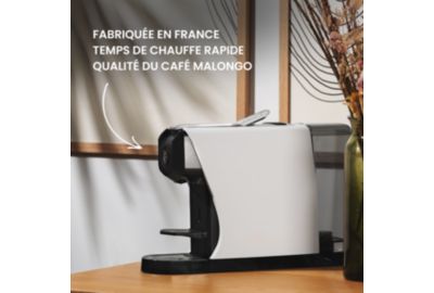 Cafetière à dosette MALONGO eoh blanc brillant