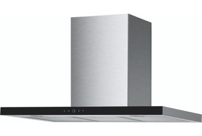 Hotte décorative murale FABER TSPG 900 INOX/VERRE NOIR