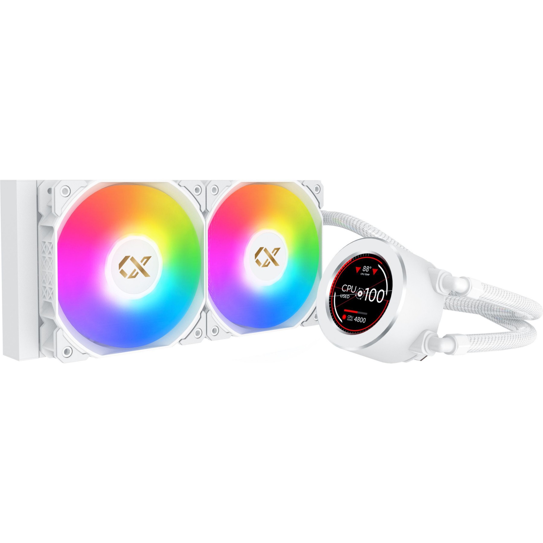 Kit de refroidissement XIGMATEK Frozr-O II - 240 mm Blanc