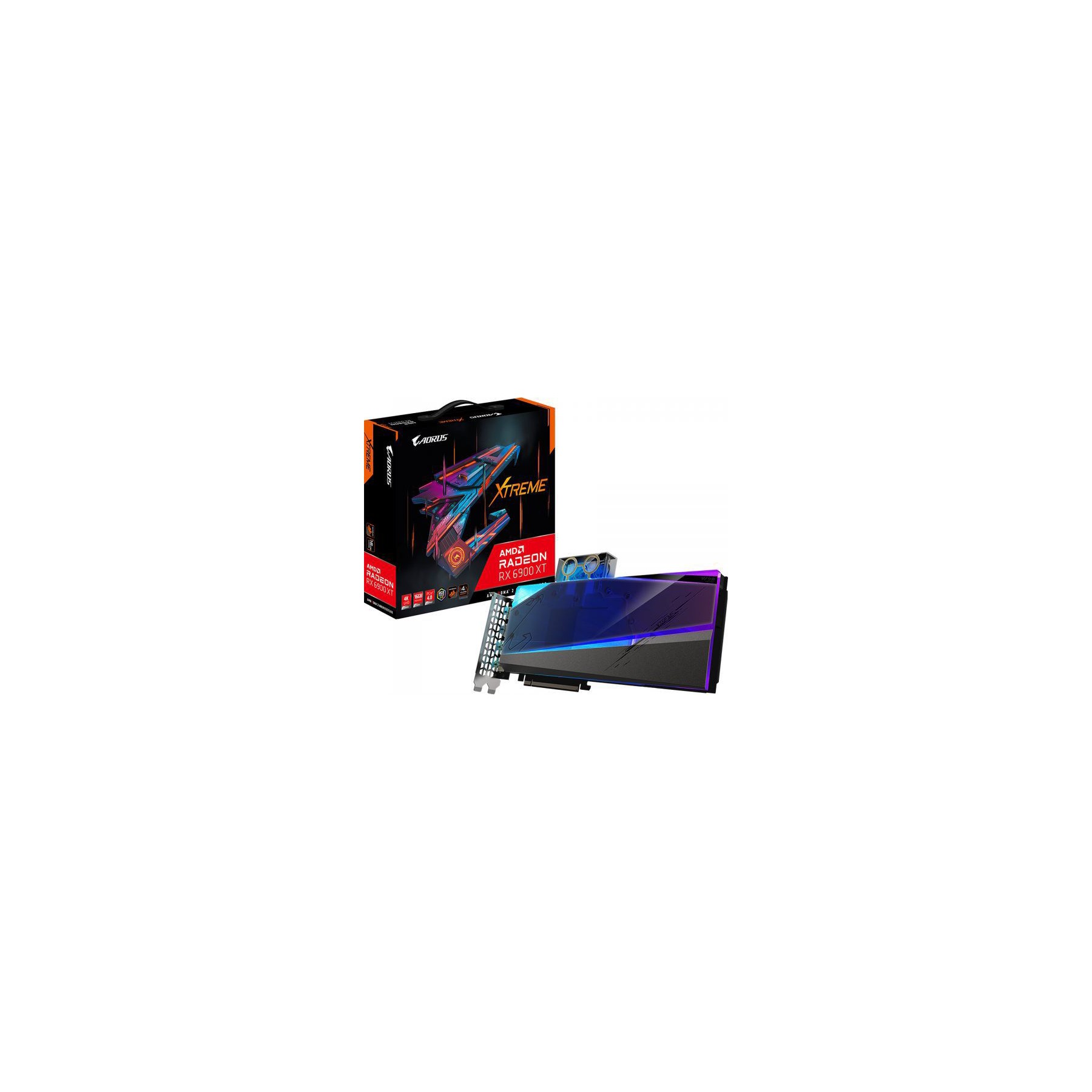 Carte graphique GIGABYTE RX6900 XT AORUS XTREME WATERFORCE WB 16G