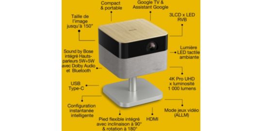 Vidéoprojecteur portable EPSON EF-72 2025