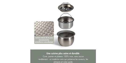 Cuiseur riz RIVIERA ET BAR low sugar QCR380