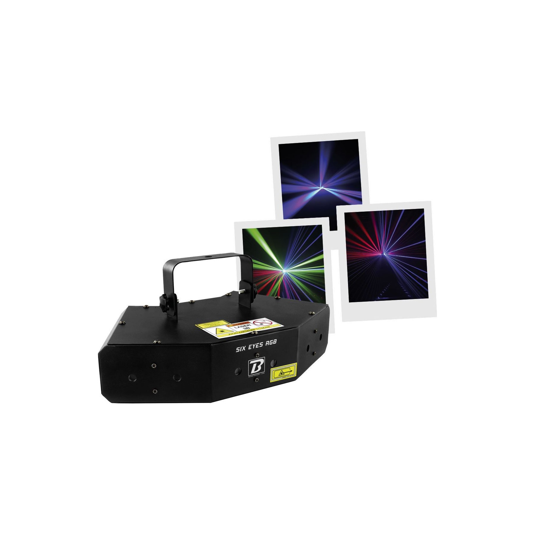 Jeu de lumières BOOMTONEDJ Six Eyes RGB