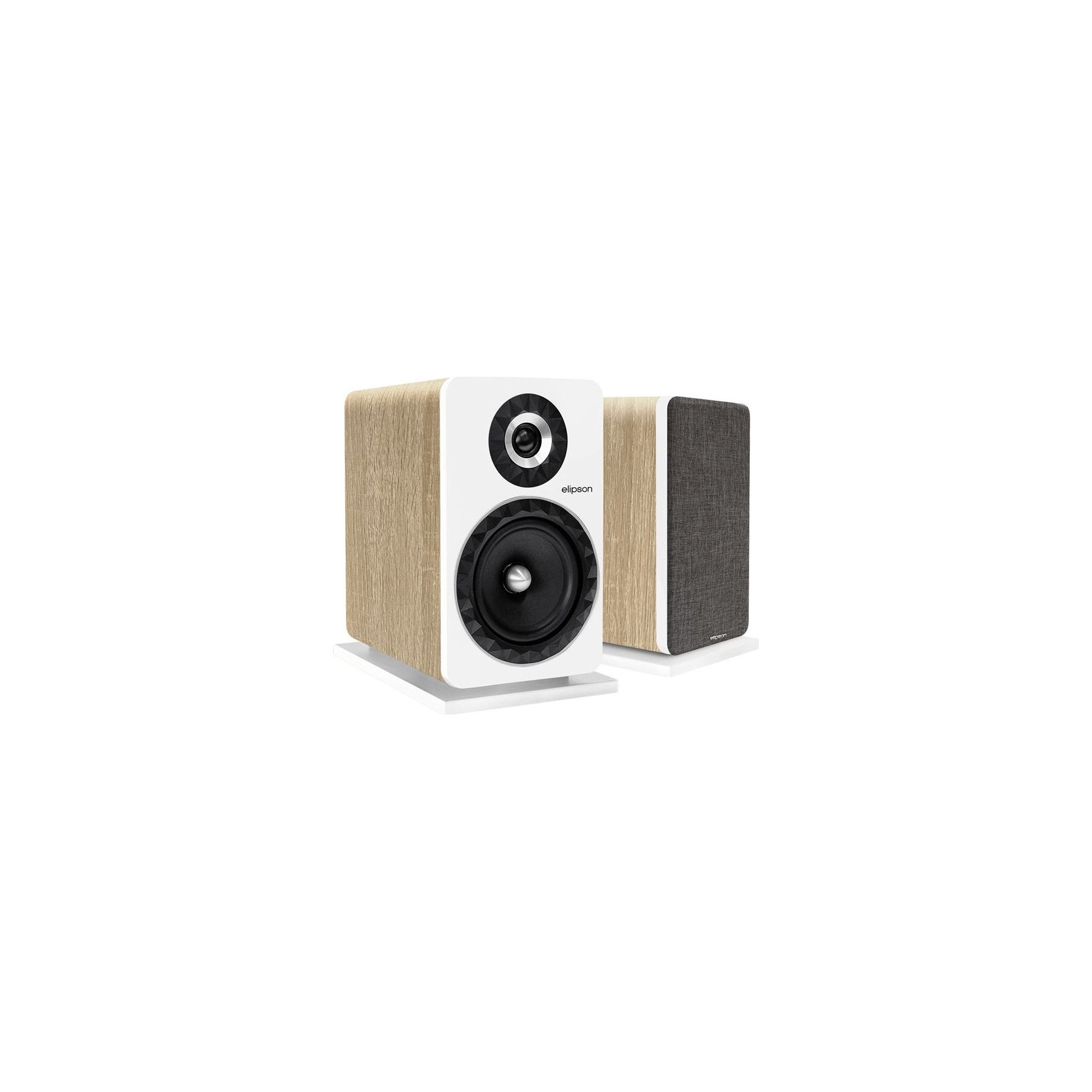 Enceinte bibliothèque ELIPSON Prestige Facet 8B Bois clair