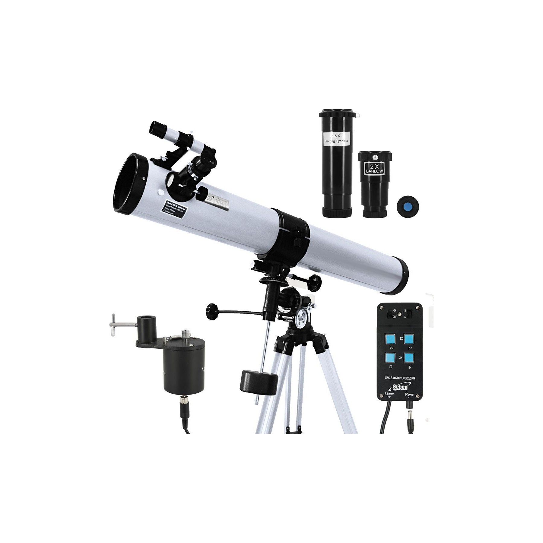 Télescope NEWONE Télescope Réflecteur Universe 76/900 Ave