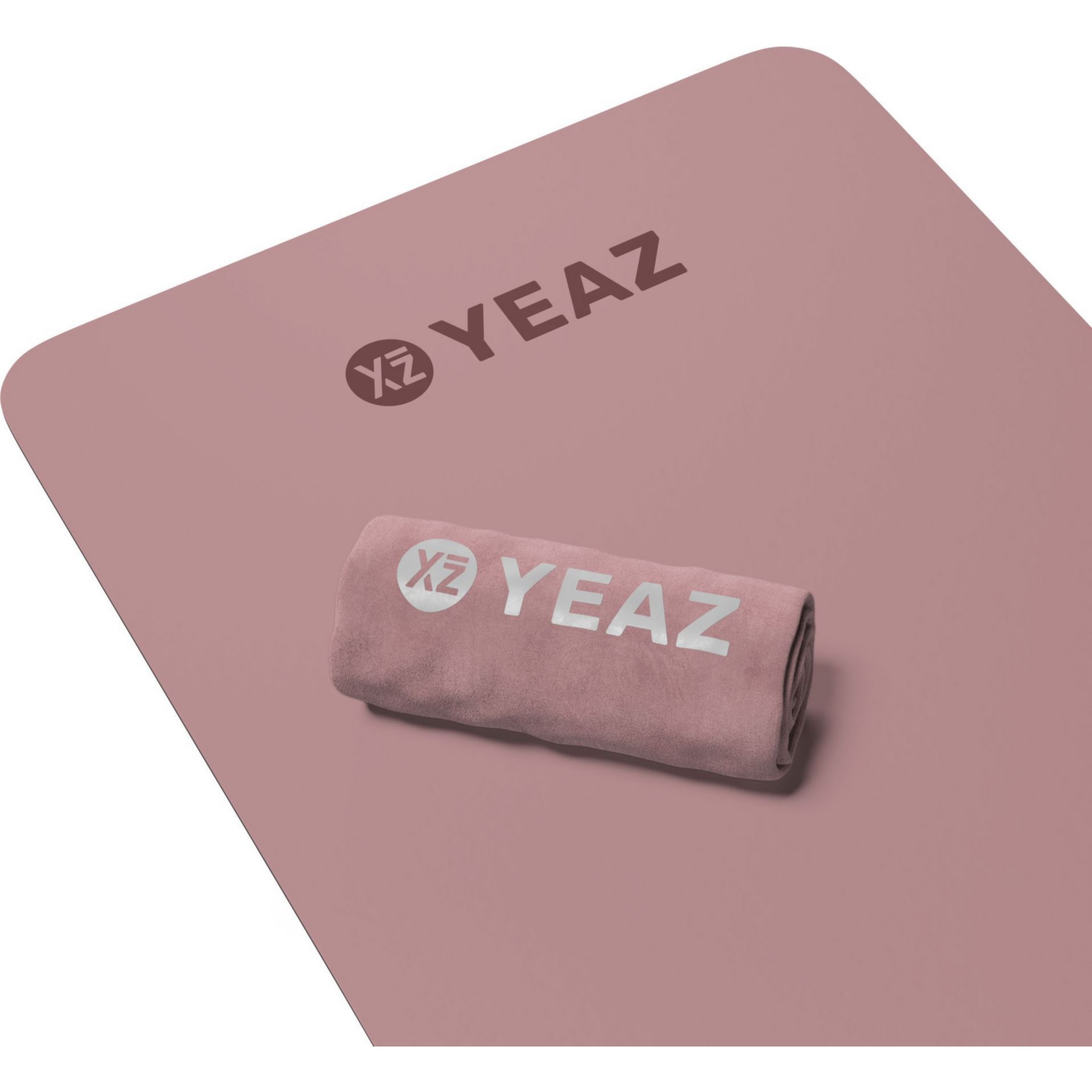 Tapis de yoga YEAZ CARESS Set - Serviette & Tapis