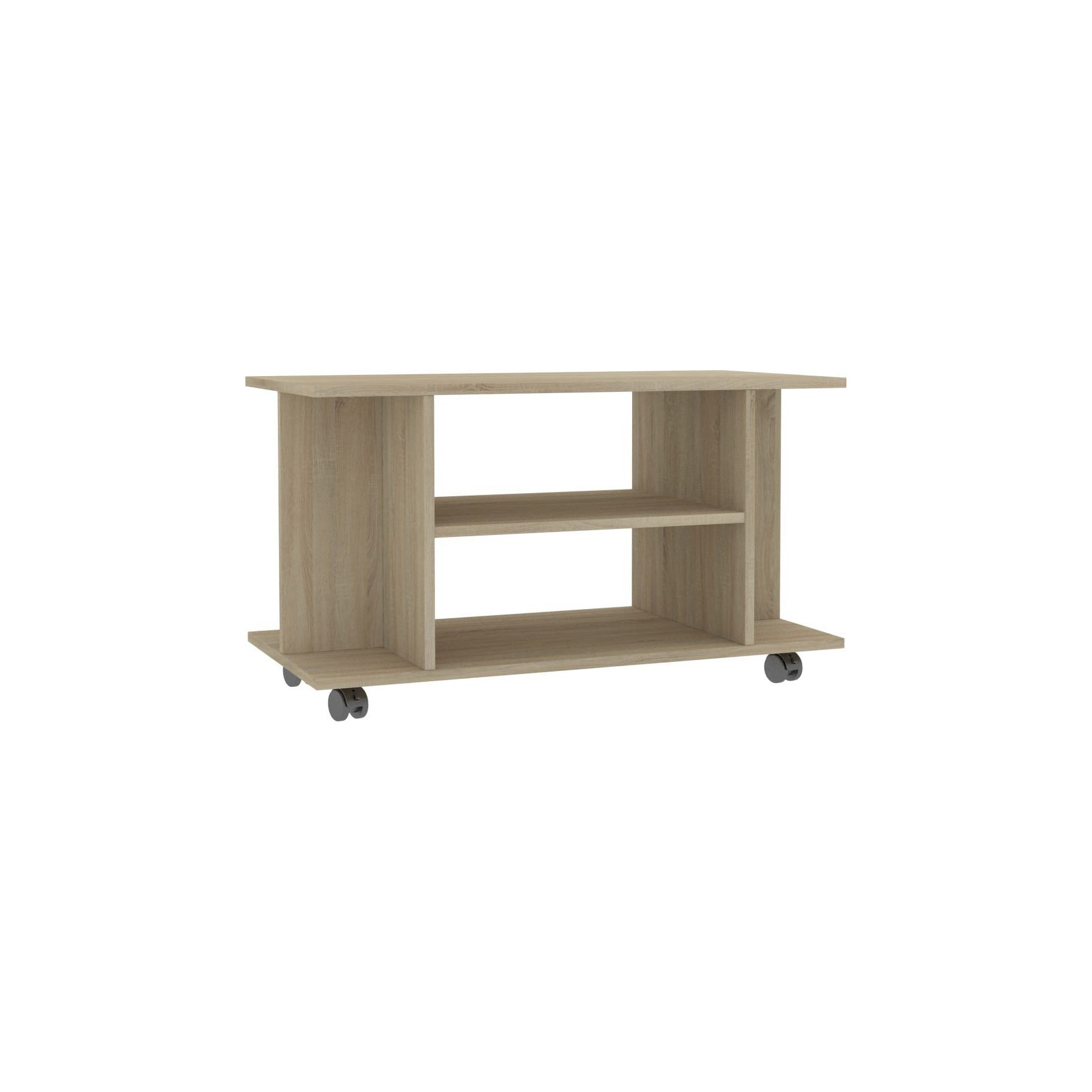 Meuble TV HELLOSHOP26 Meuble TV multimédia étagère télévision