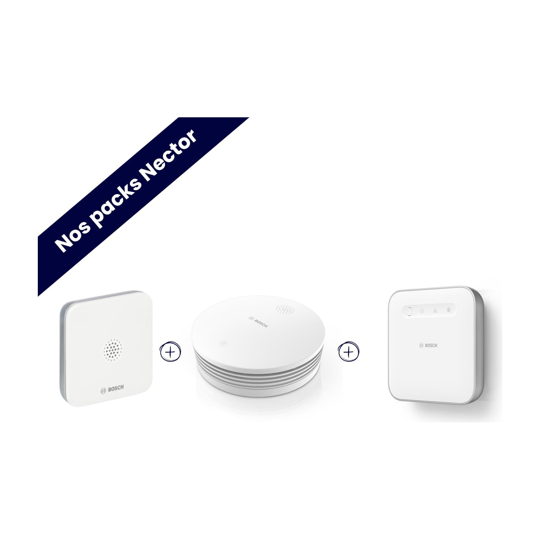 Capteur de contact NECTOR Pack sécurité domestique - détecteur de