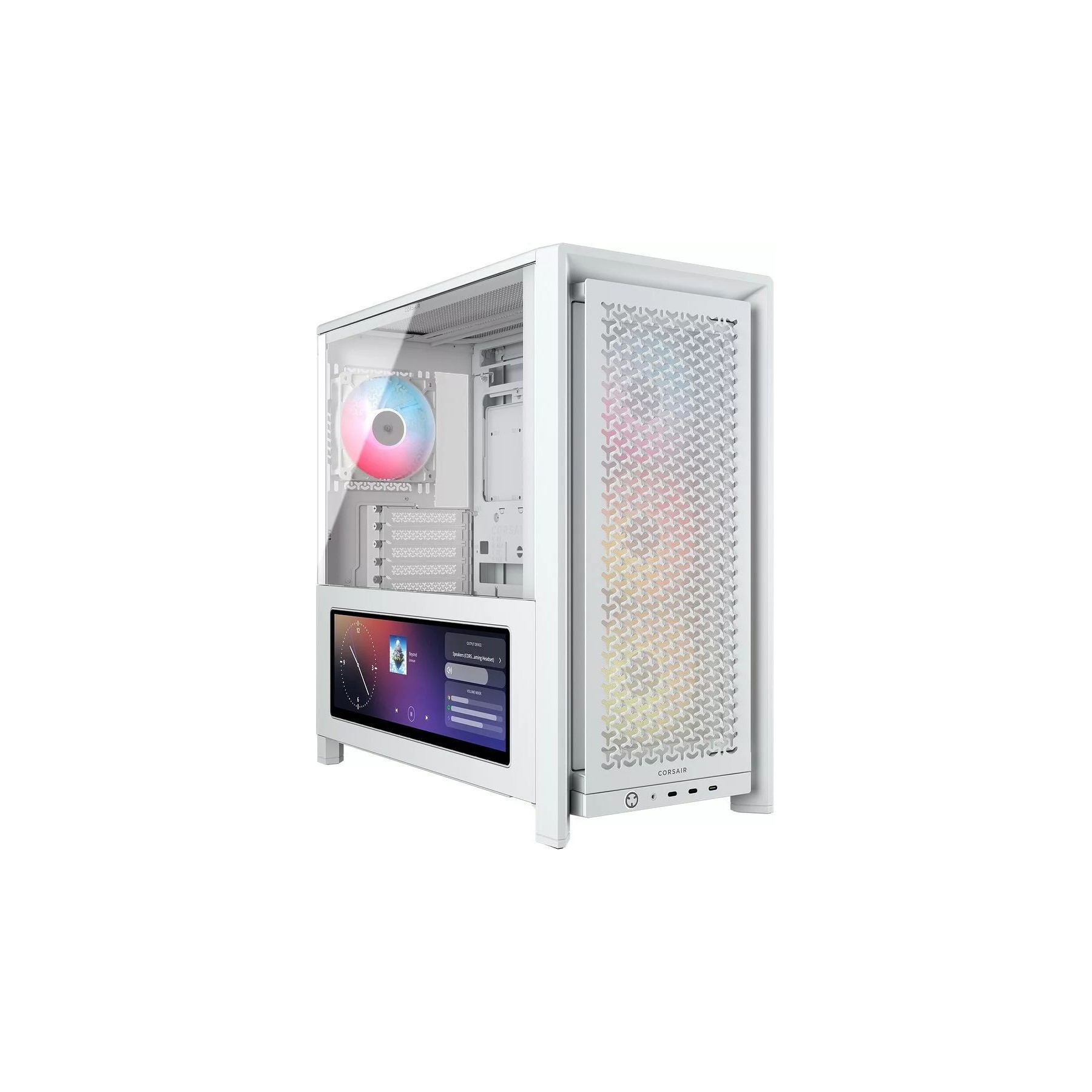 Boitier PC CORSAIR Corsair Frame 4000D LCD RS (Blanc)