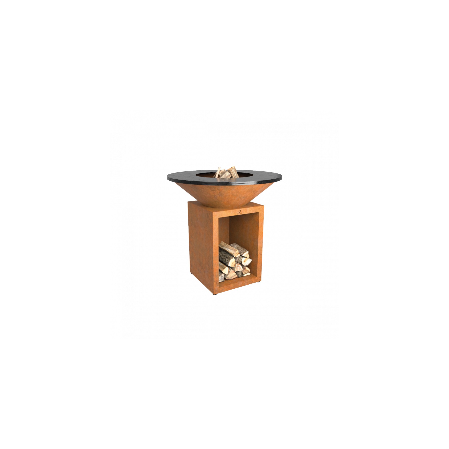 Brasero OFYR Classic Storage Corten 100 OC3C100