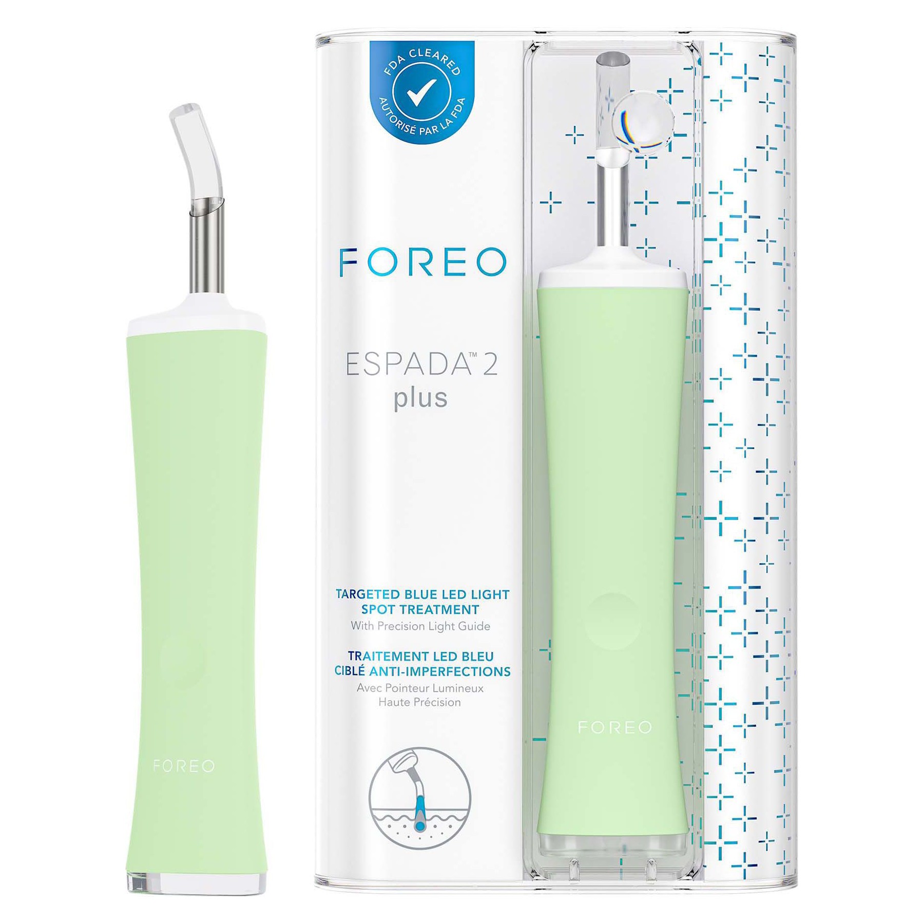 Appareil anti acné FOREO ESPADA 2 PLUS Pistachio