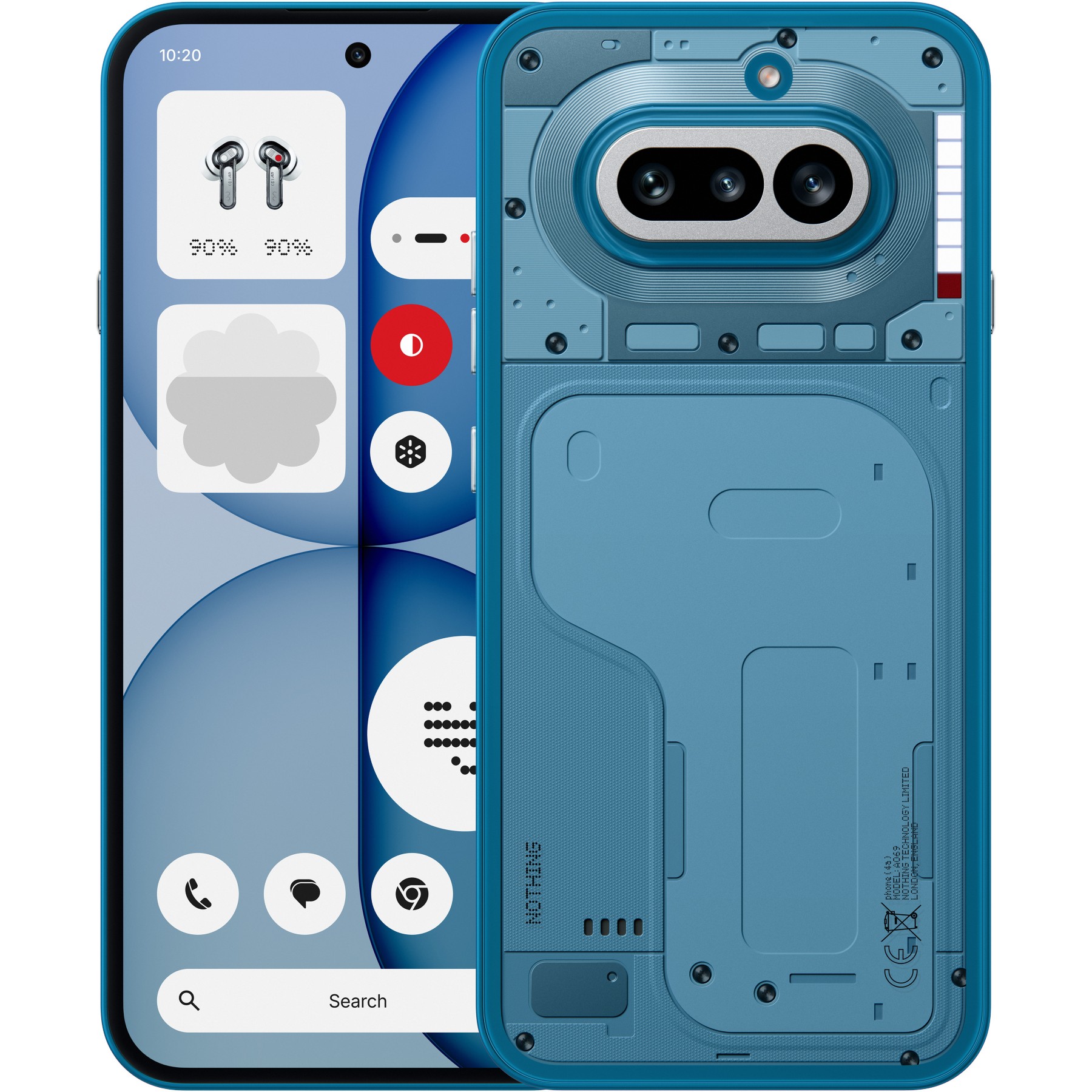Smartphone NOTHING Phone (4a) 256Go Bleu
