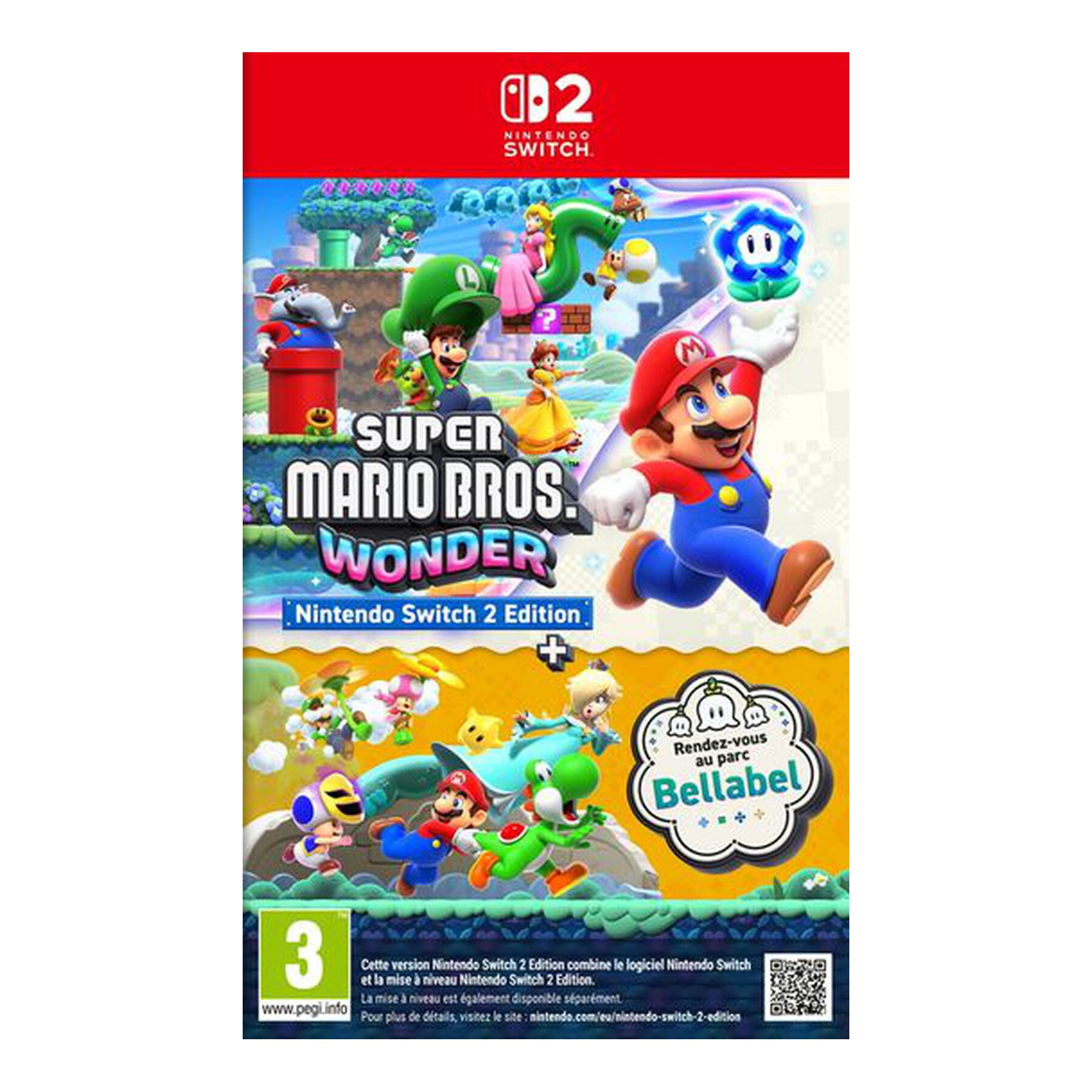 Jeu Switch 2 NINTENDO Super Mario Bros Wonder Nintendo Switch