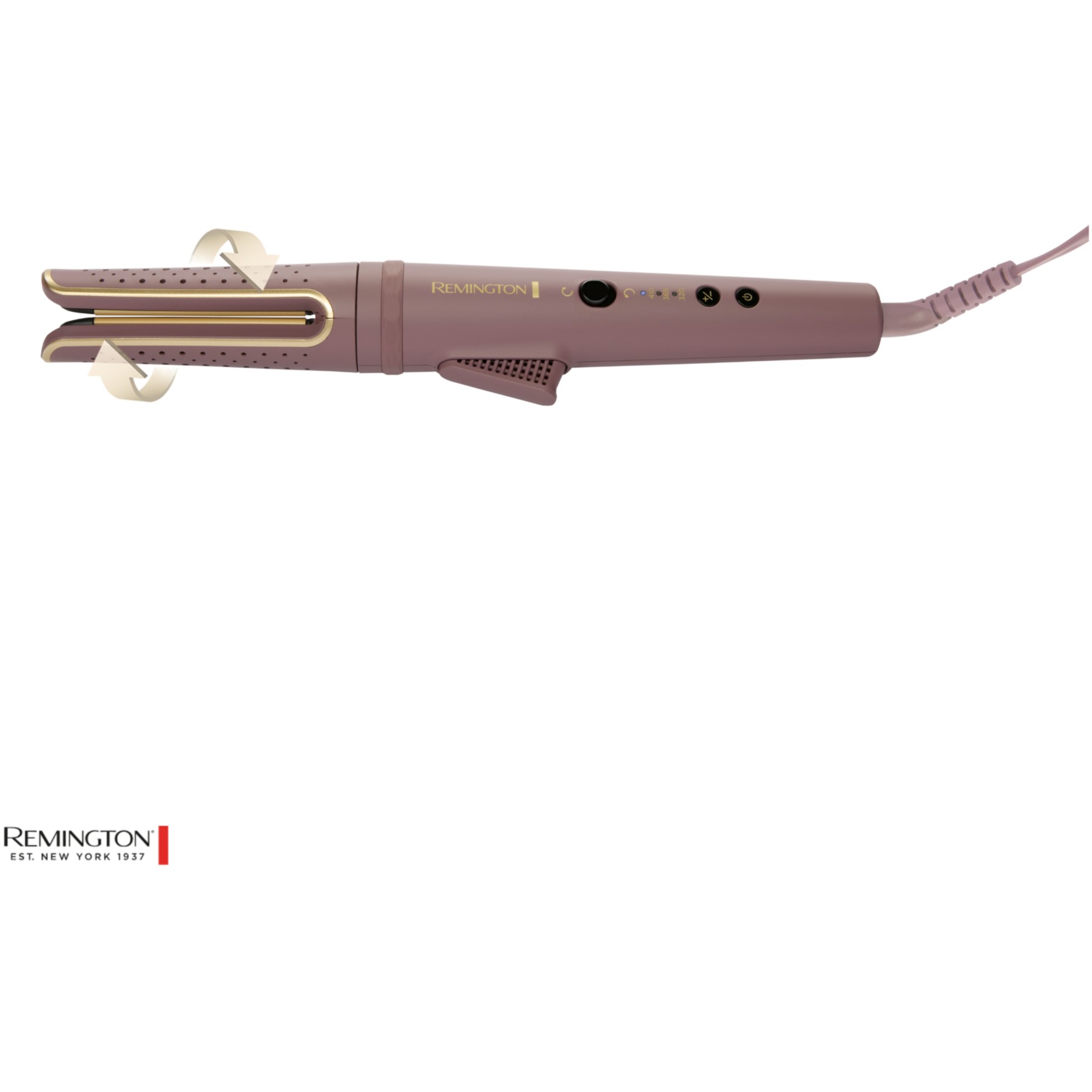 Fer à boucler REMINGTON rotatif AIRvive