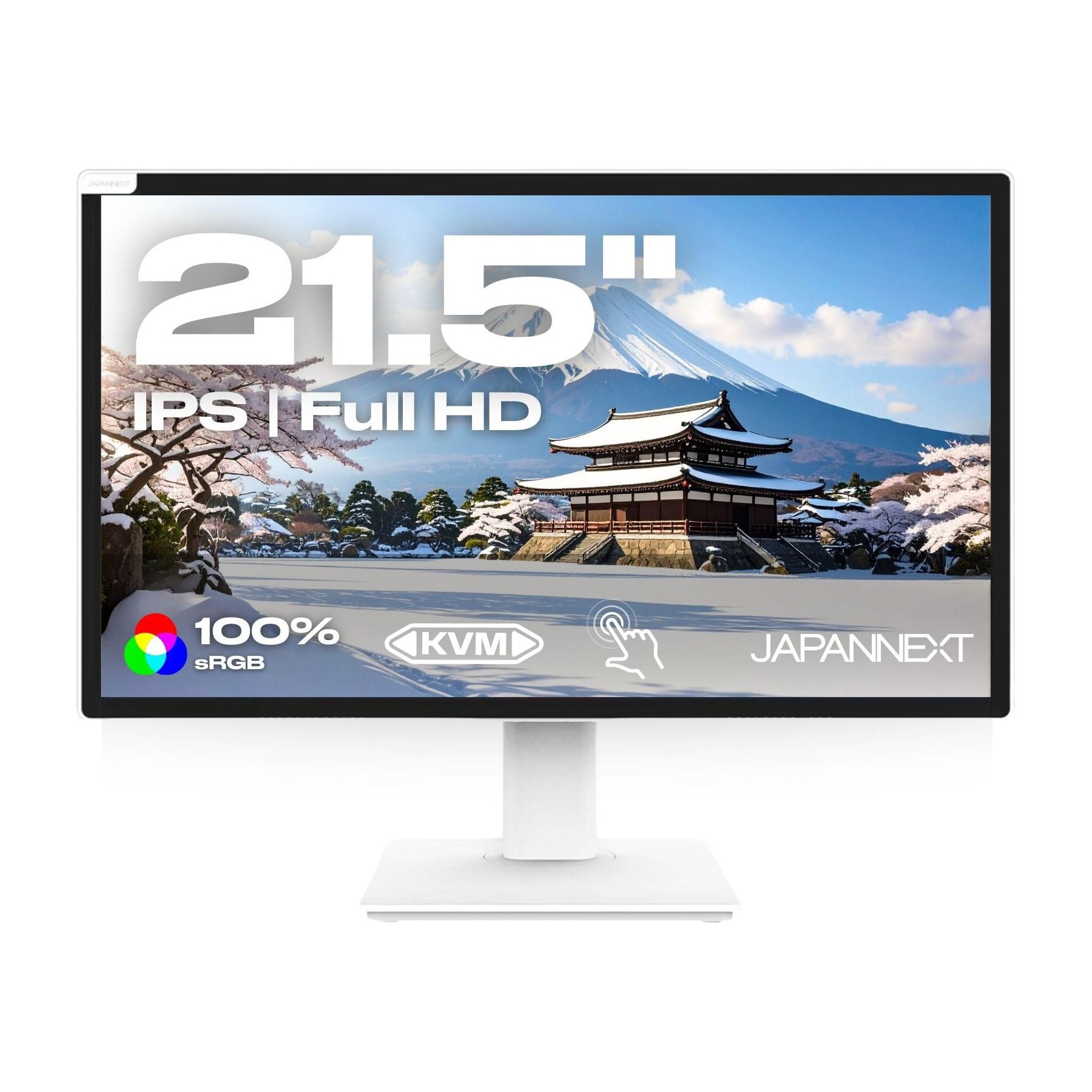 Ecran PC JAPANNEXT Ecran PC Tactile 21.5" IPS FHD Blanc