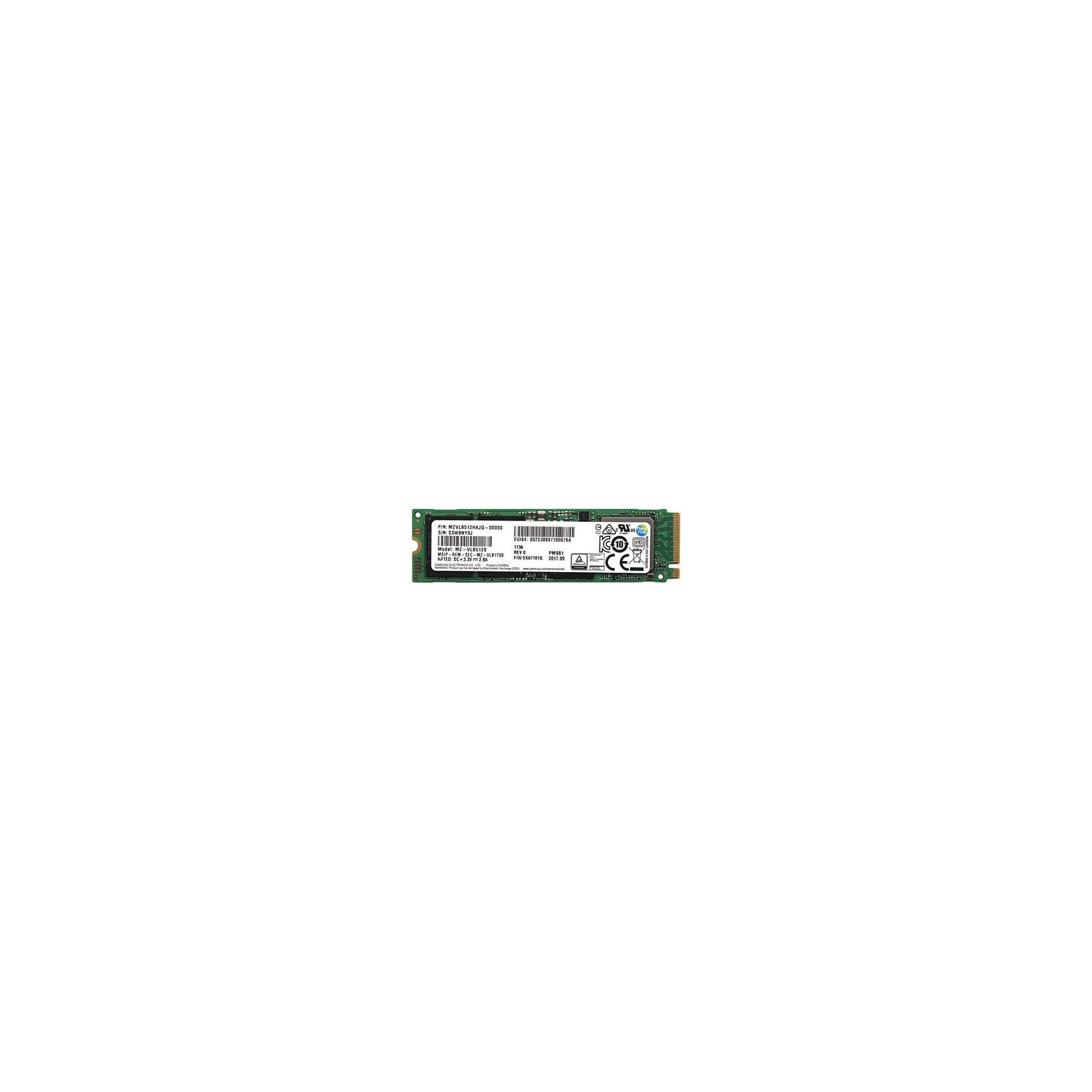 Disque SSD interne SAMSUNG 57231 Reconditionné