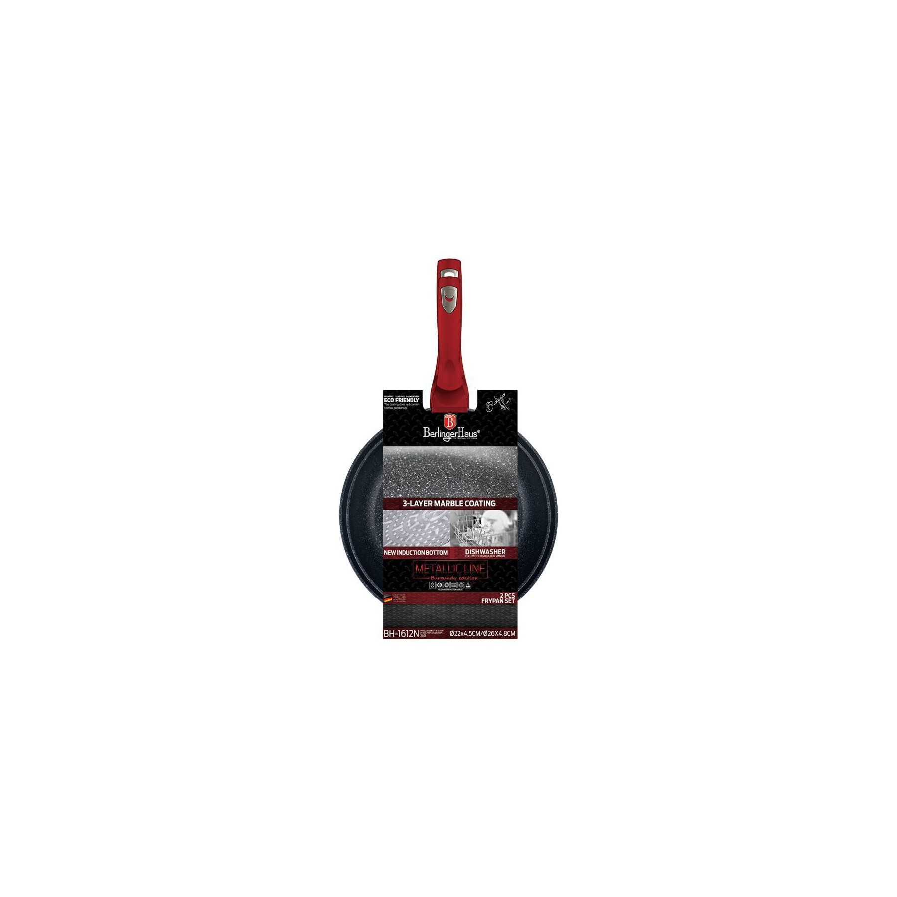 Batterie de cuisine BERLINGER HAUS BH-1612NF