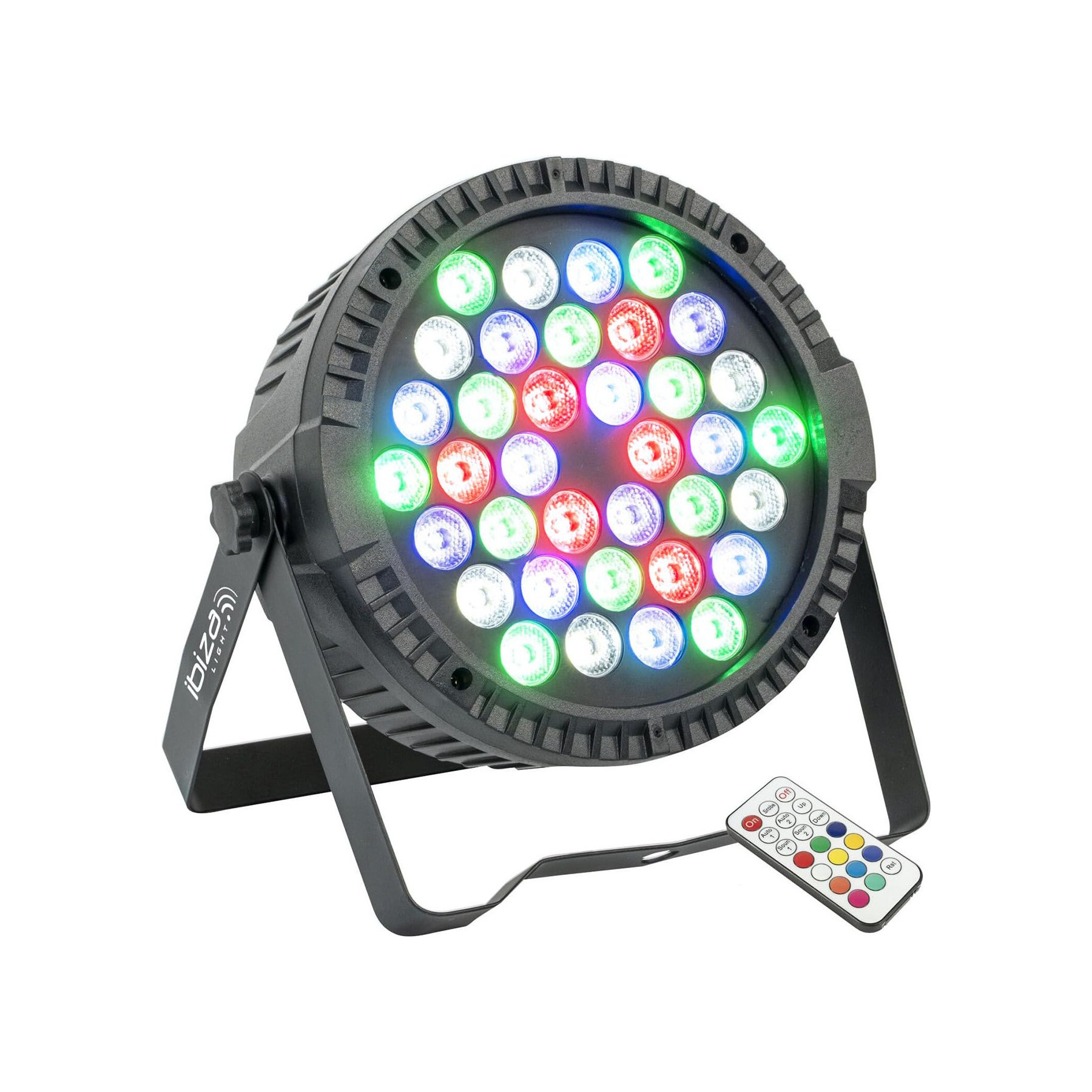Jeu de lumières IBIZA Jeu de lumière Projecteur THINPAR36X1-RG