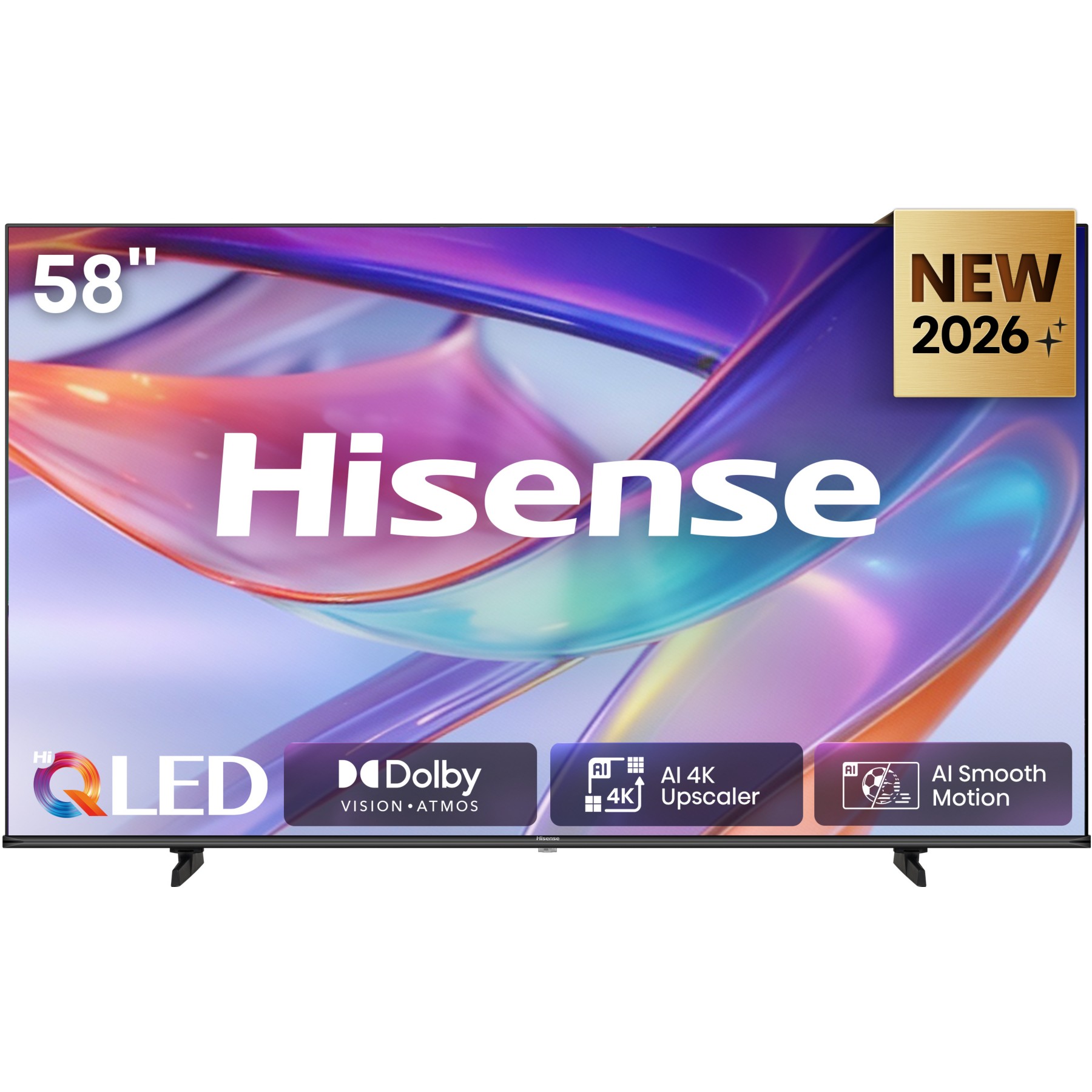 TV QLED HISENSE 58E7S (2026) 58" (146 cm)