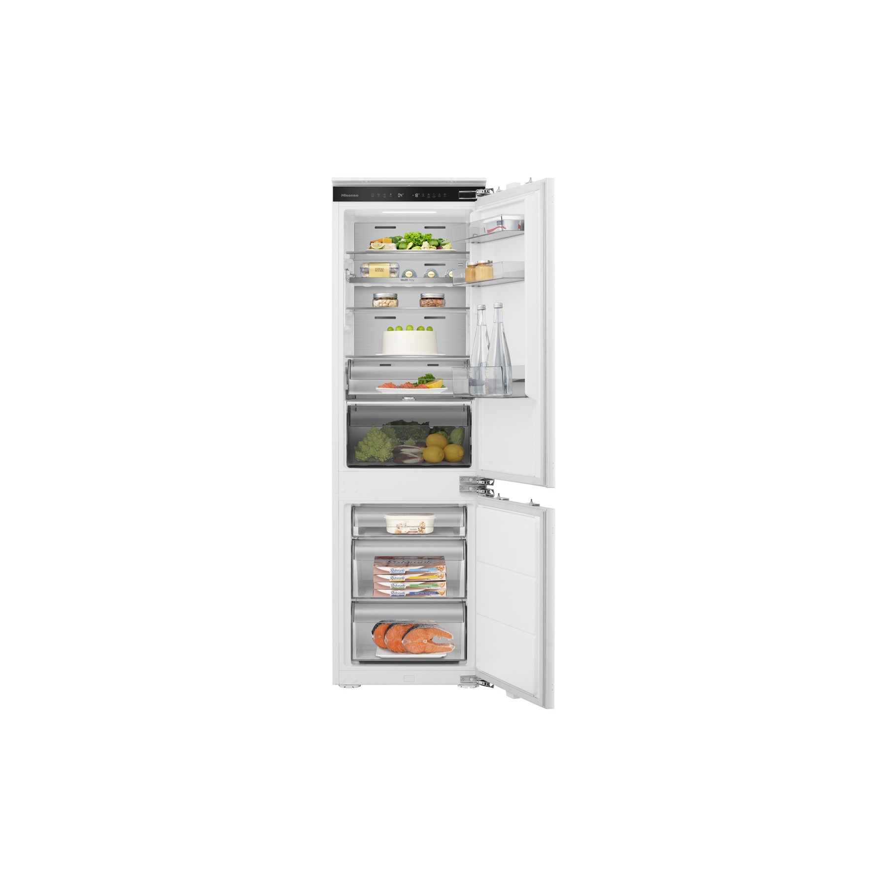 Réfrigérateur combiné encastrable HISENSE RB3B250SAWC