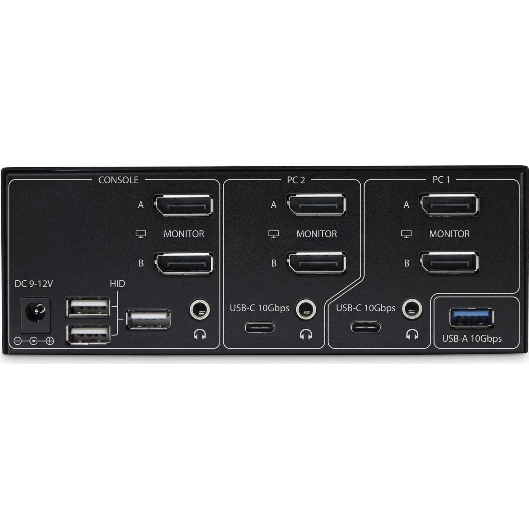 Hub USB C STARTECH P2CDD143-KVM-SWITCH