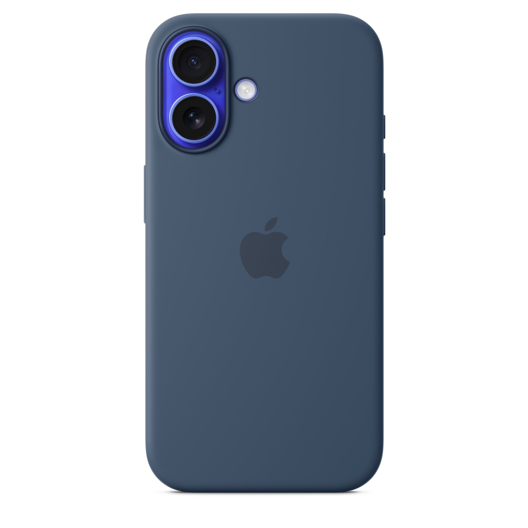Coque APPLE iPhone 16 MagSafe denim silicone Reconditionné
