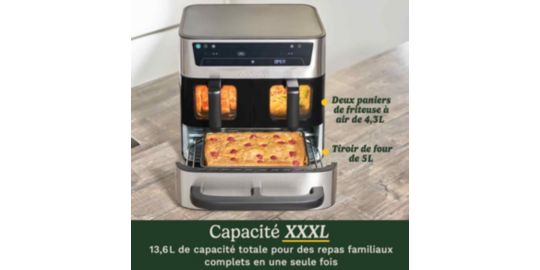 Friteuse sans huile CUISINART Trizone AFT13XSSE