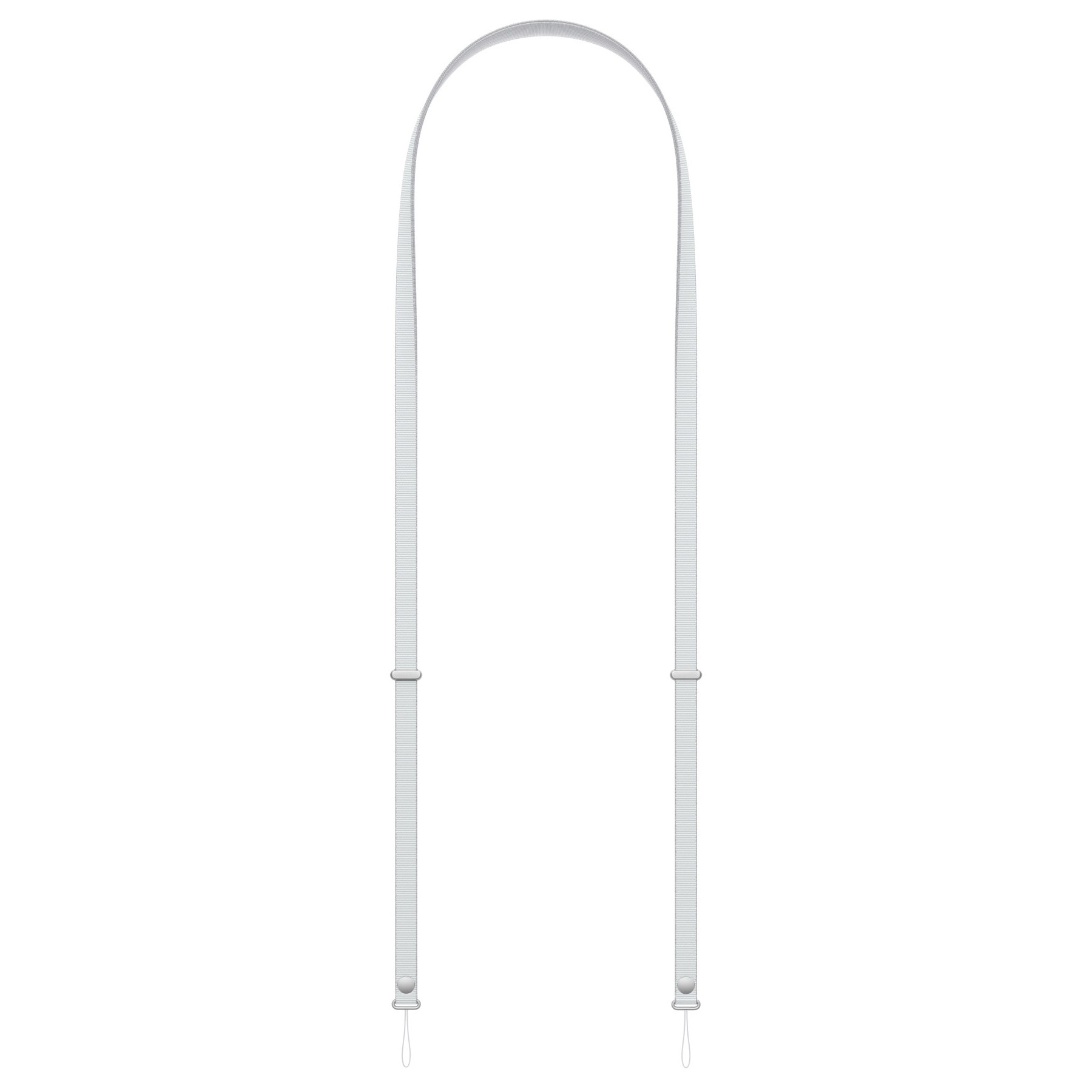 Cordon téléphone APPLE Bandoulière Gris clair