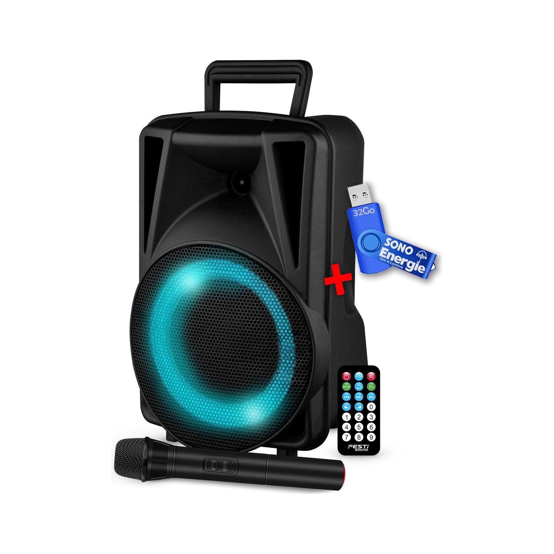 Enceinte sono FESTISOUND FESTI08 200w