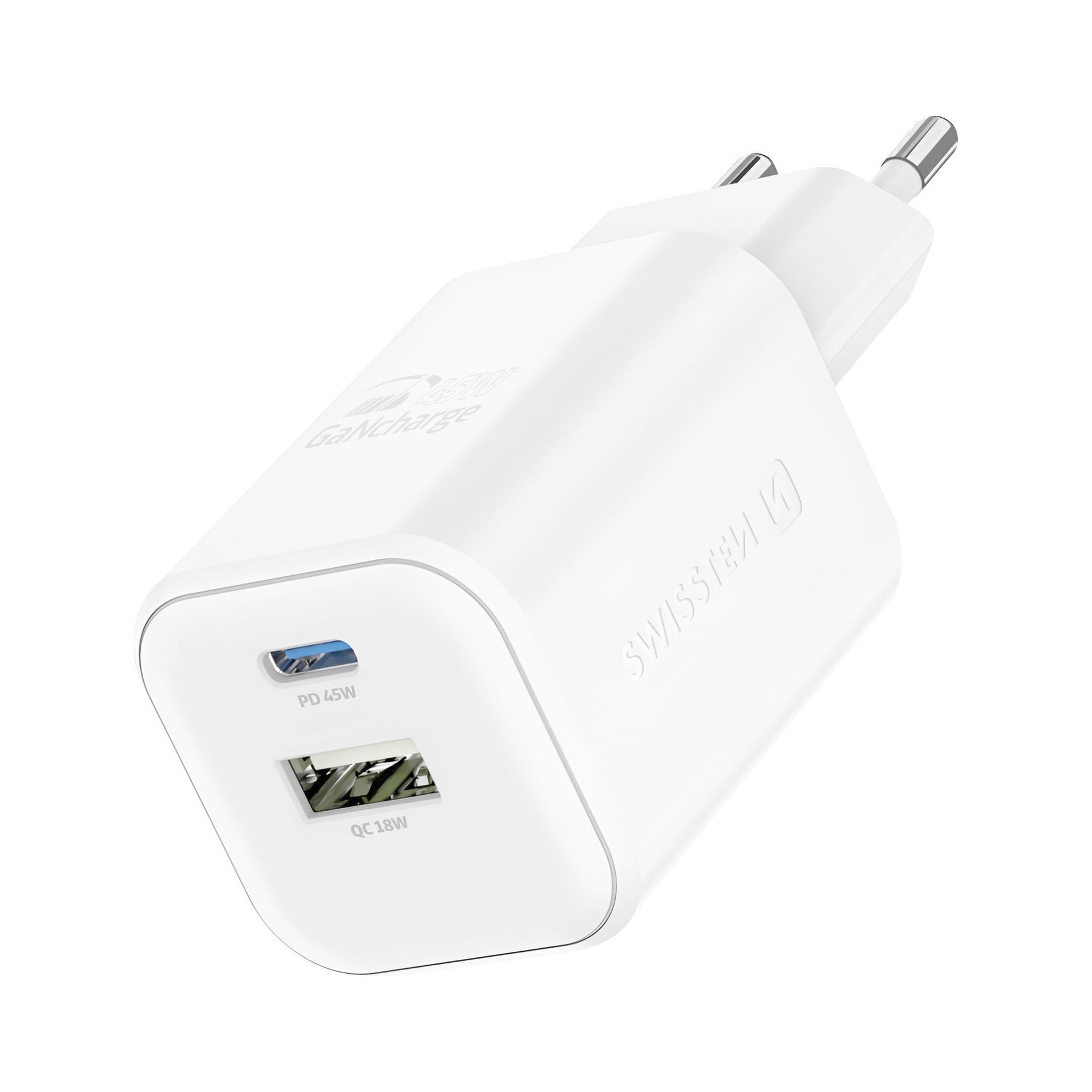 Chargeur SWISSTEN Swissten Chargeur Secteur USB-C / USB-A