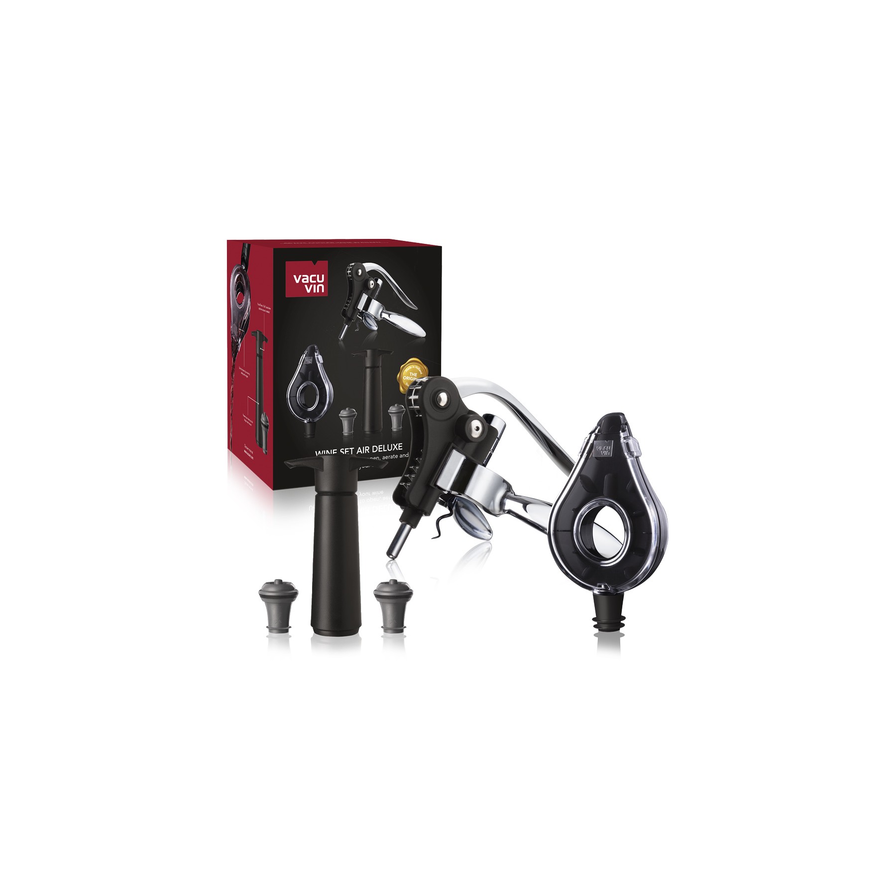 Coffret vin VACUVIN Vin Air Deluxe