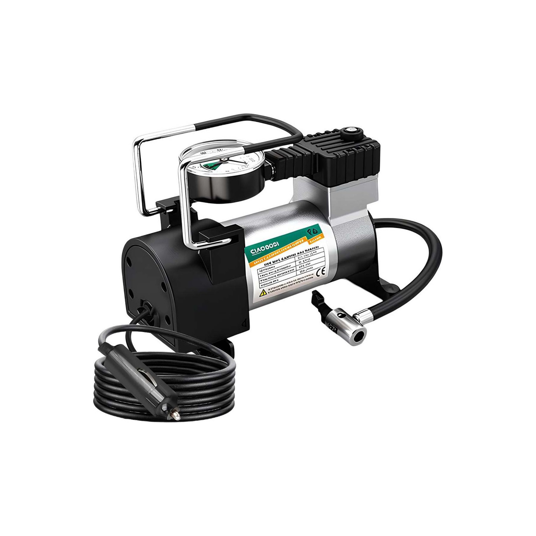 Pompe AVIZAR Portable pour Voiture 12V 120W 250 PSI