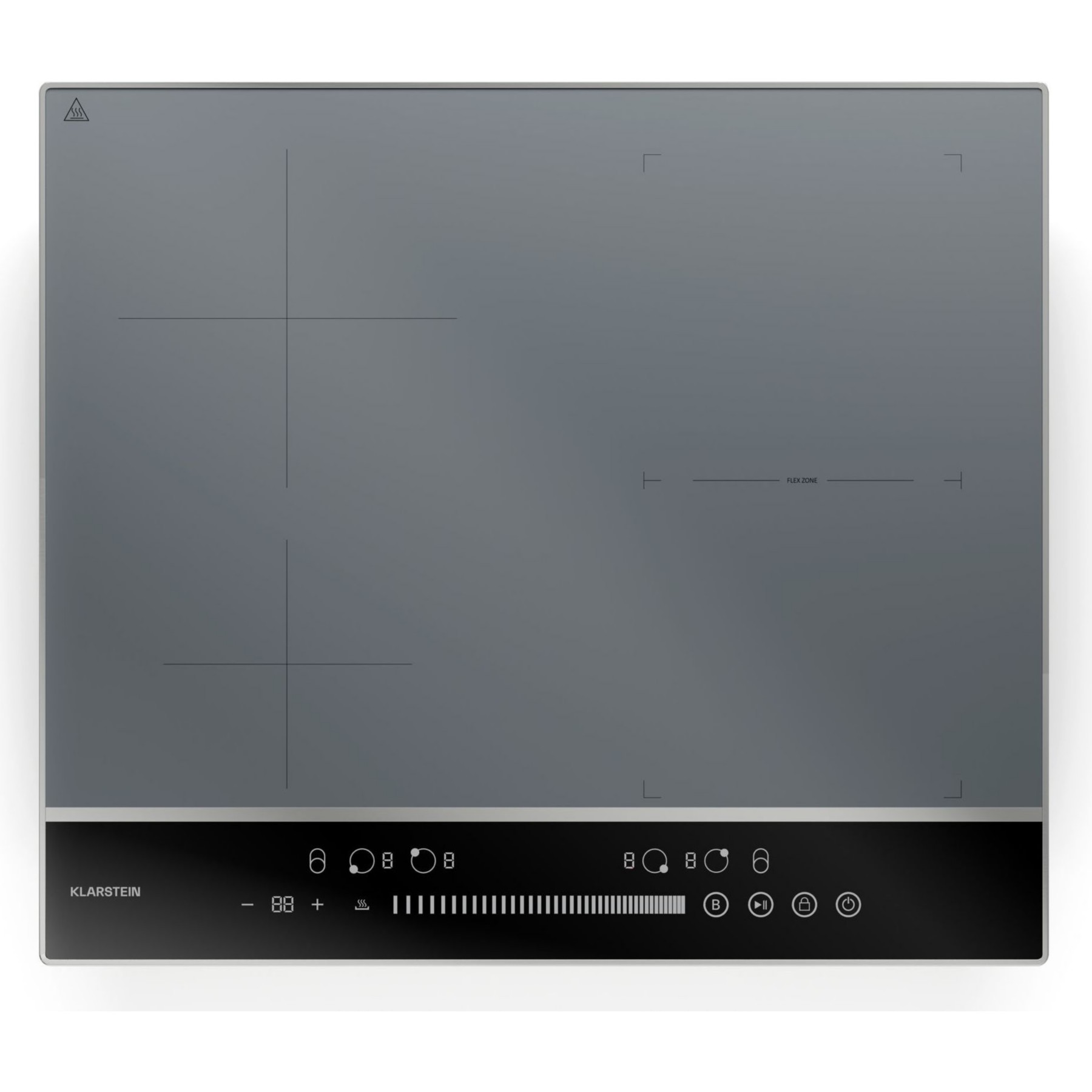 Plaque induction KLARSTEIN DualTone Hybrid 7200 W 60cm